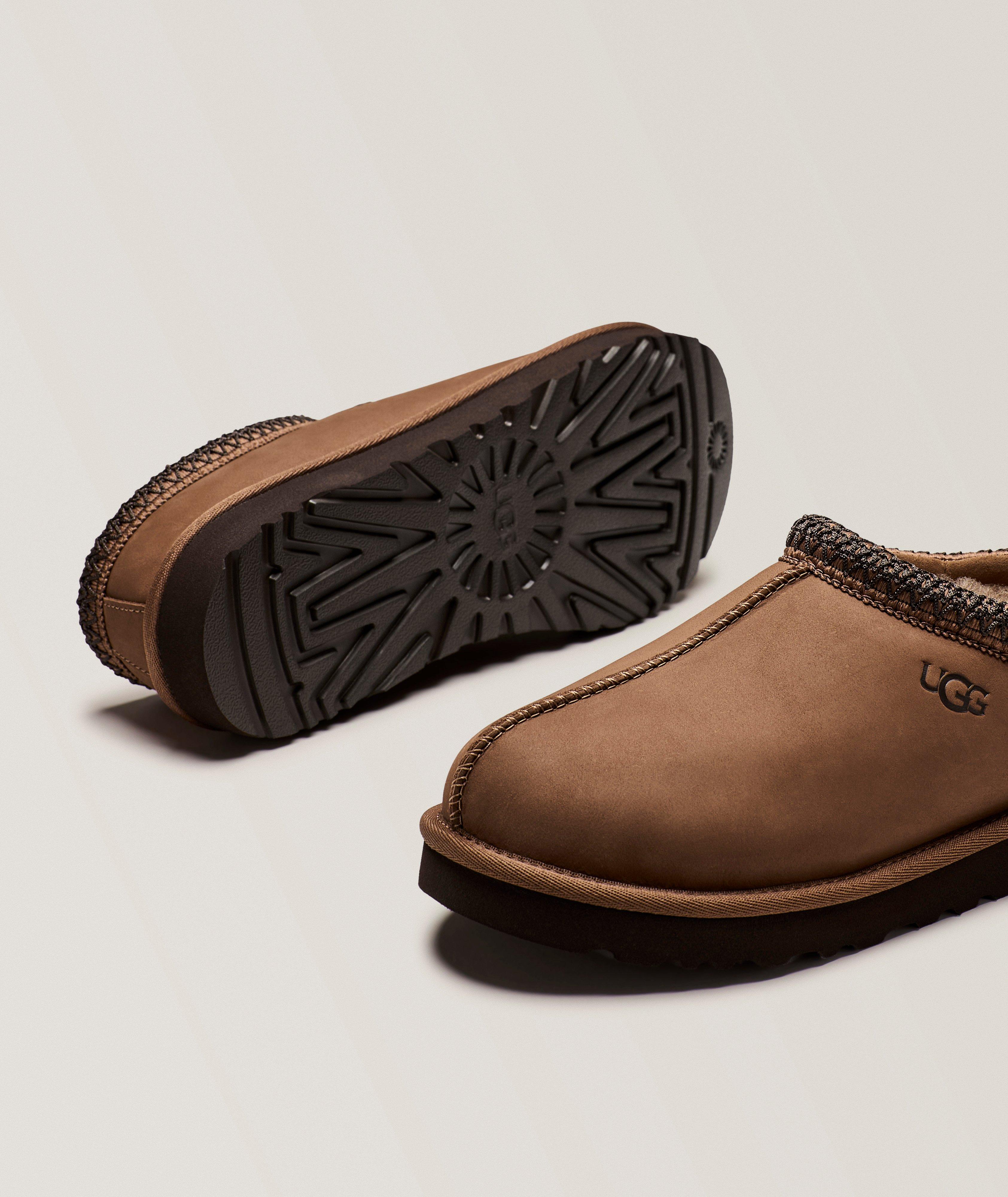 Tasman II Shearling-Lined Nubuck Mules image 3