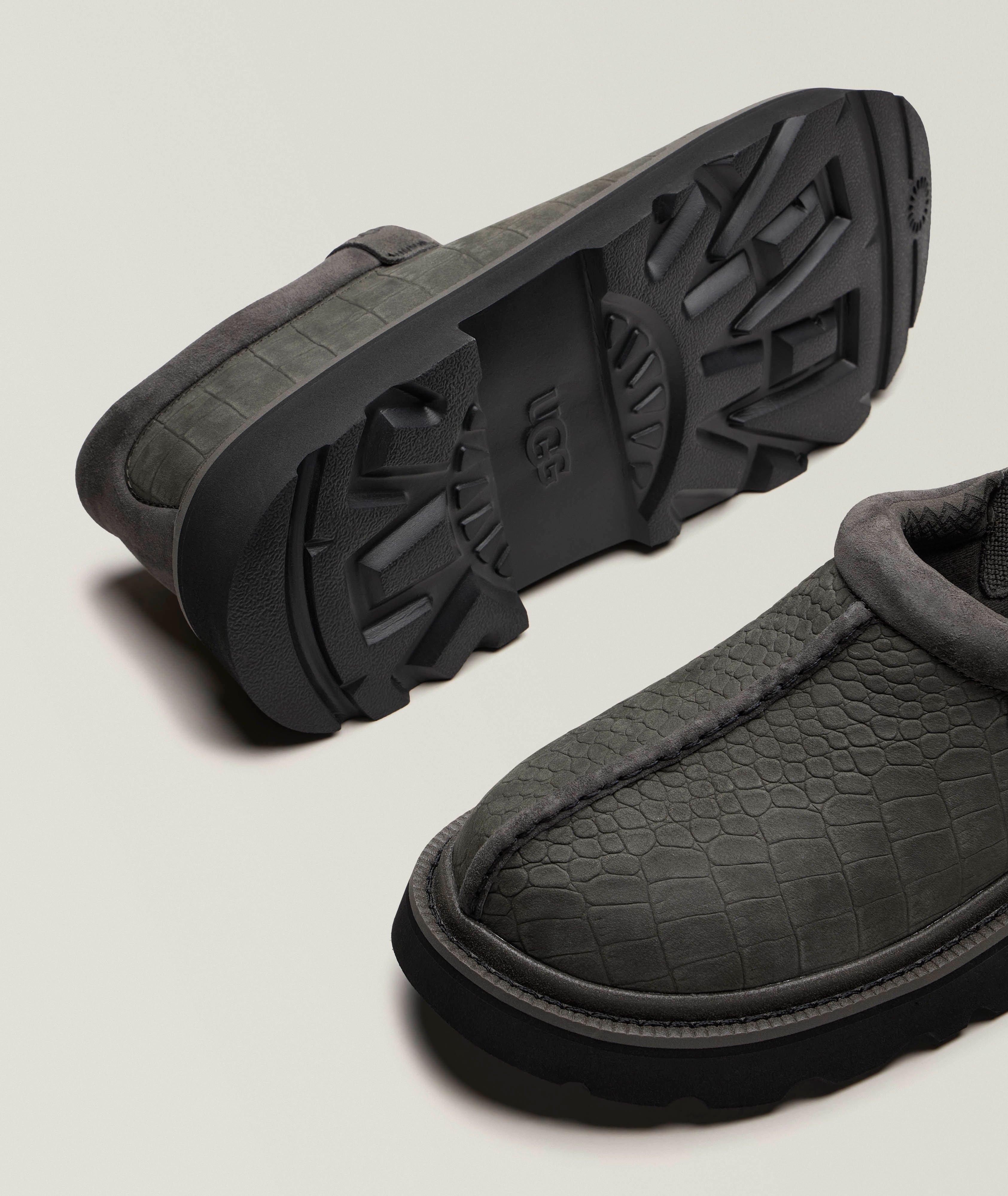 Chaussures en nubuck gaufré Tasman Lug image 3