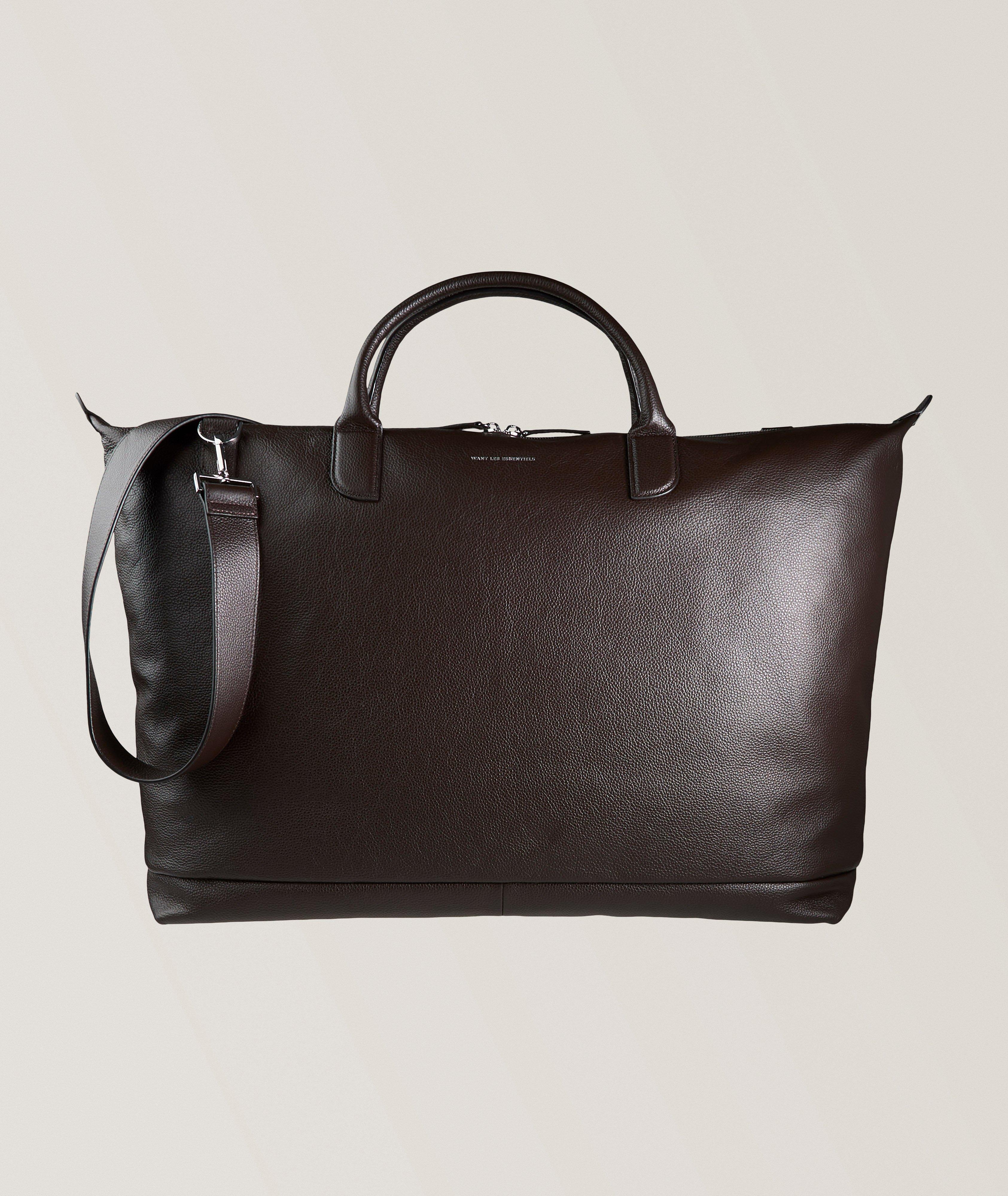 Want Les Essentiels Sac de voyage en cuir grainé Hartsfield