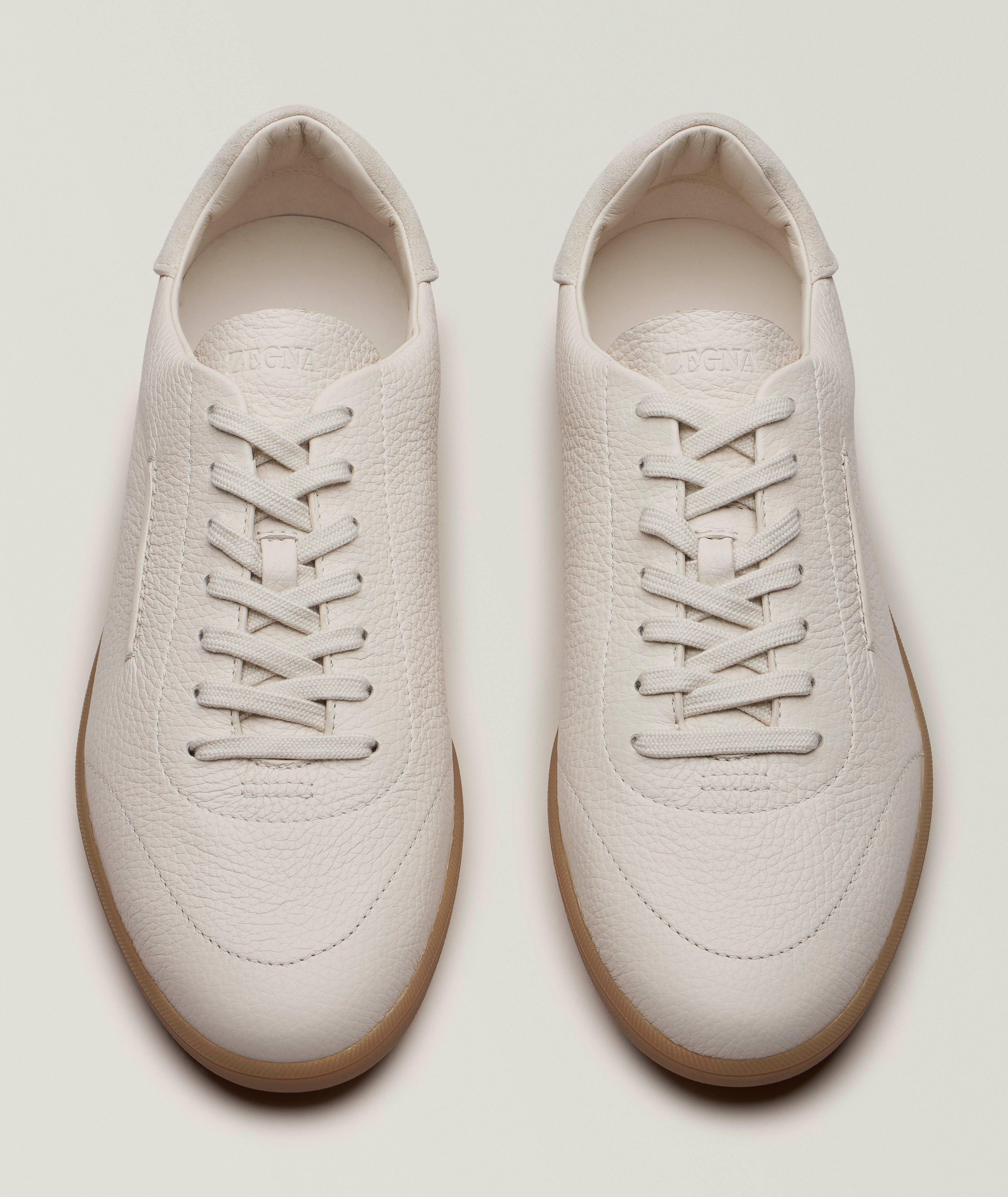 232 Grained Leather Sneakers image 1