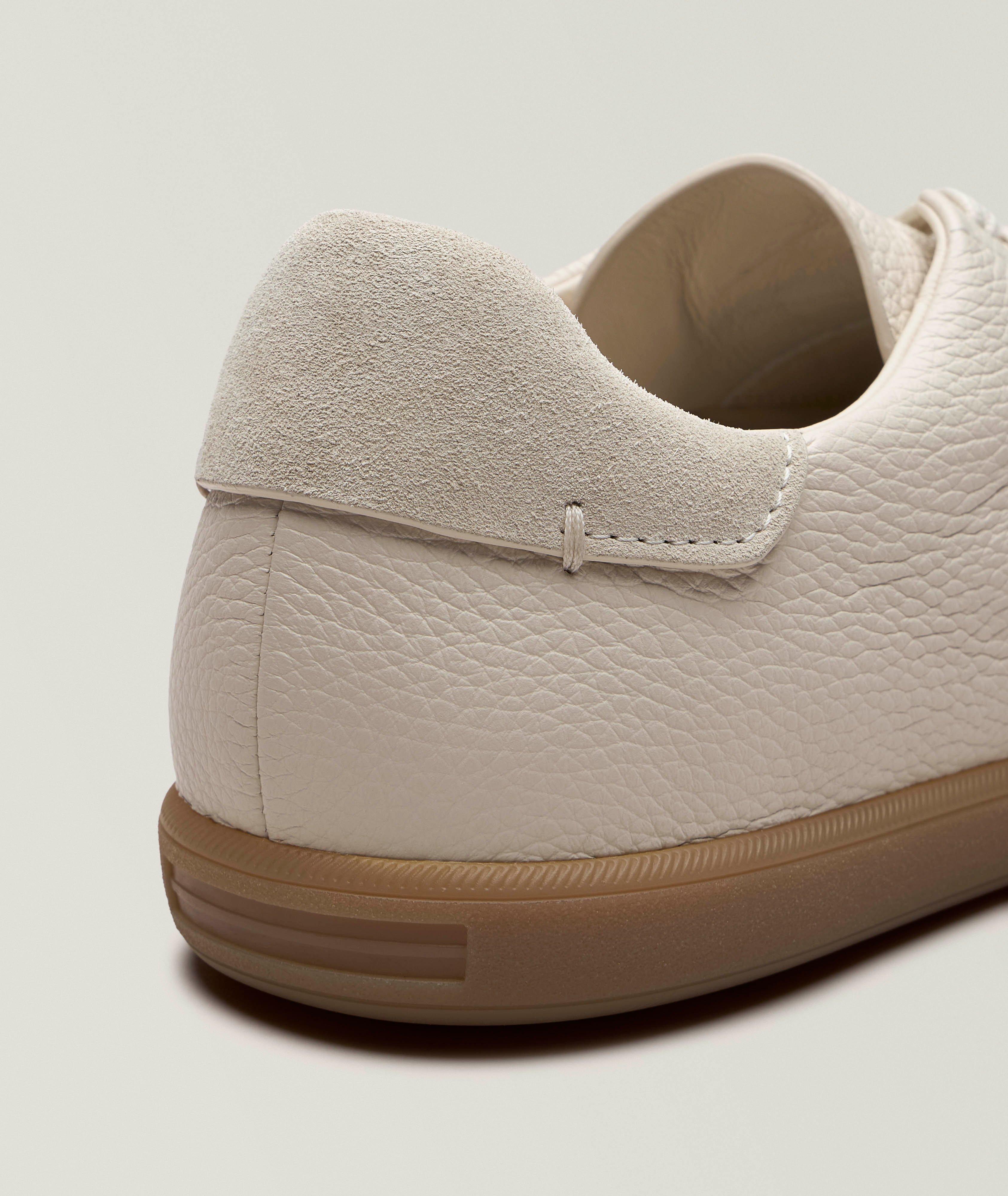 232 Grained Leather Sneakers image 2