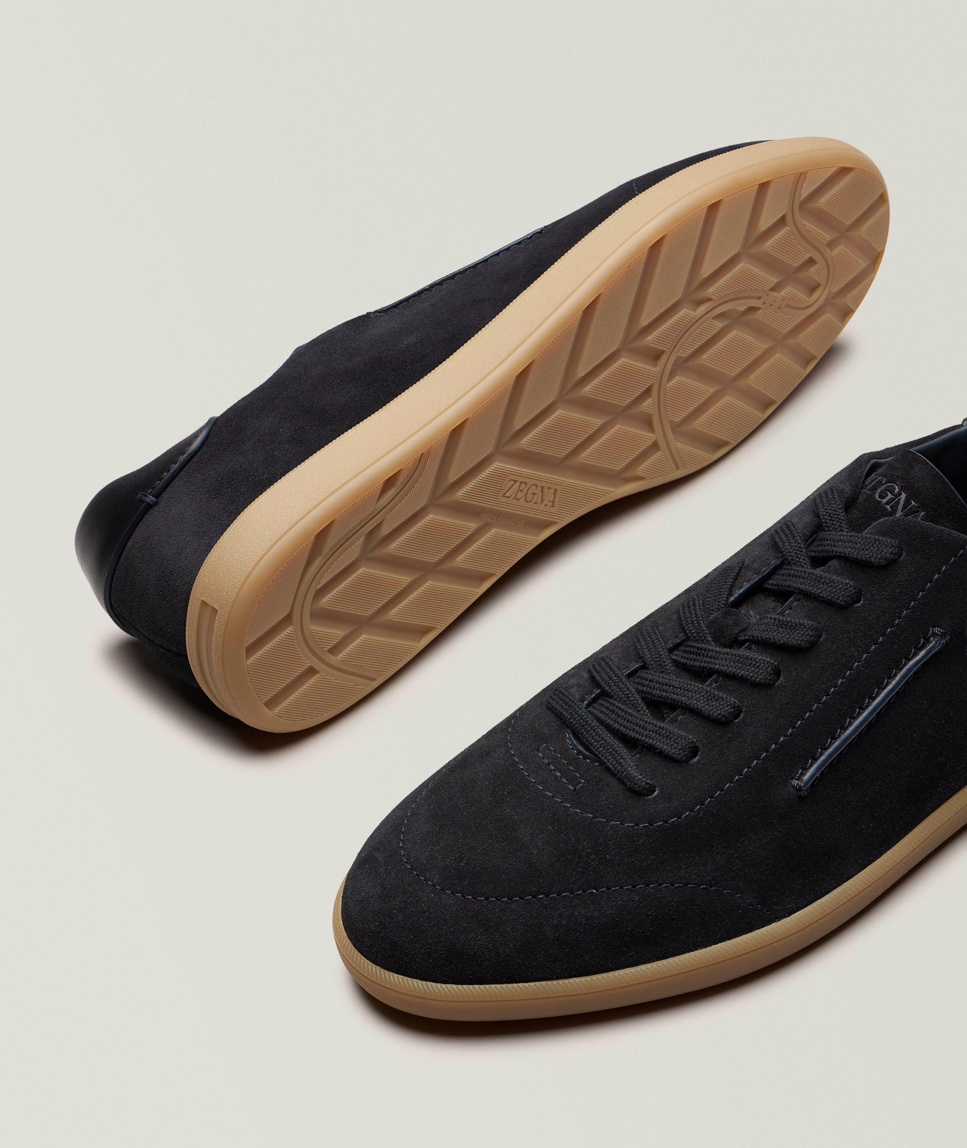 Chaussures sport en suède 232 image 3