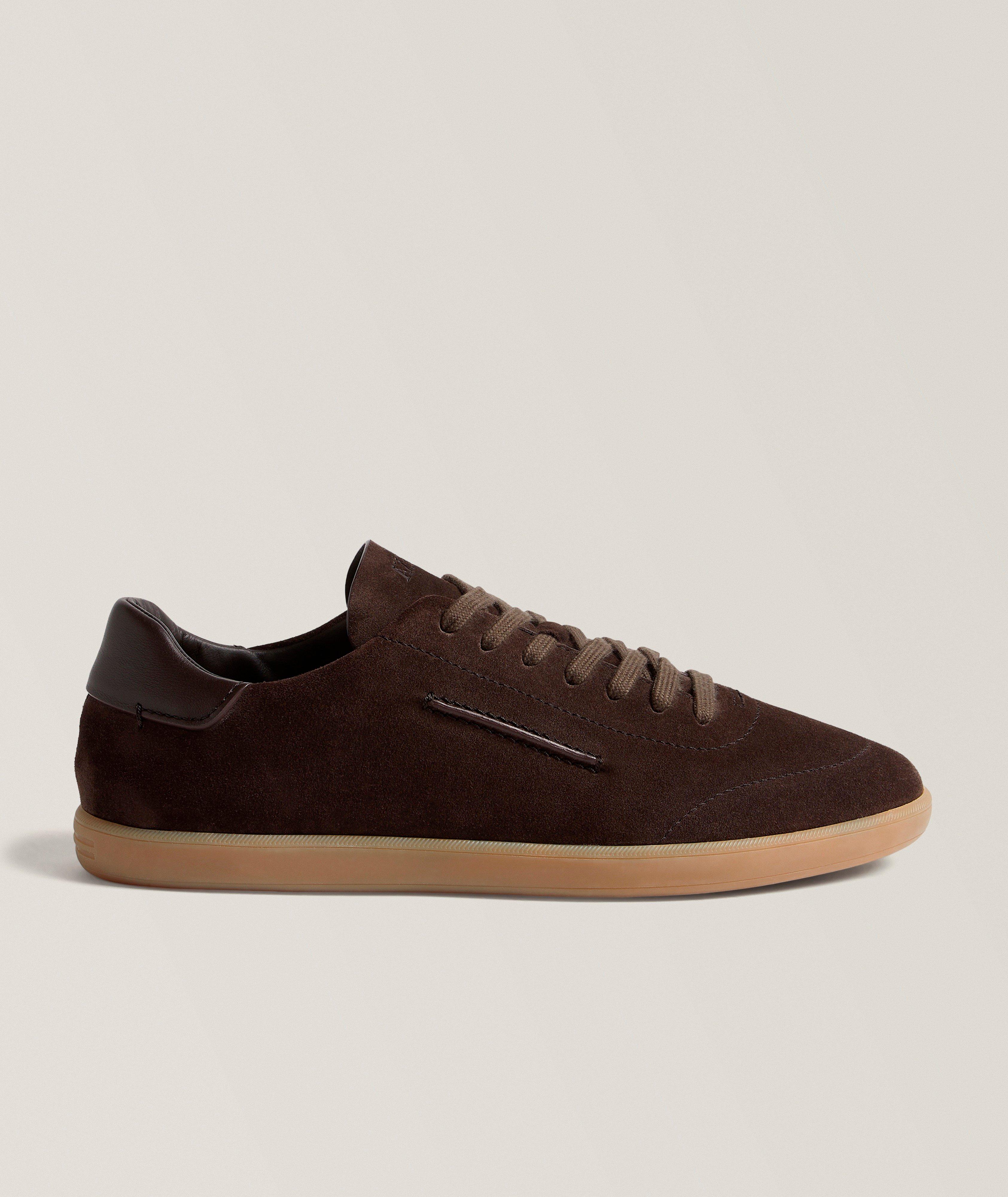 ZEGNA 232 Suede Sneakers