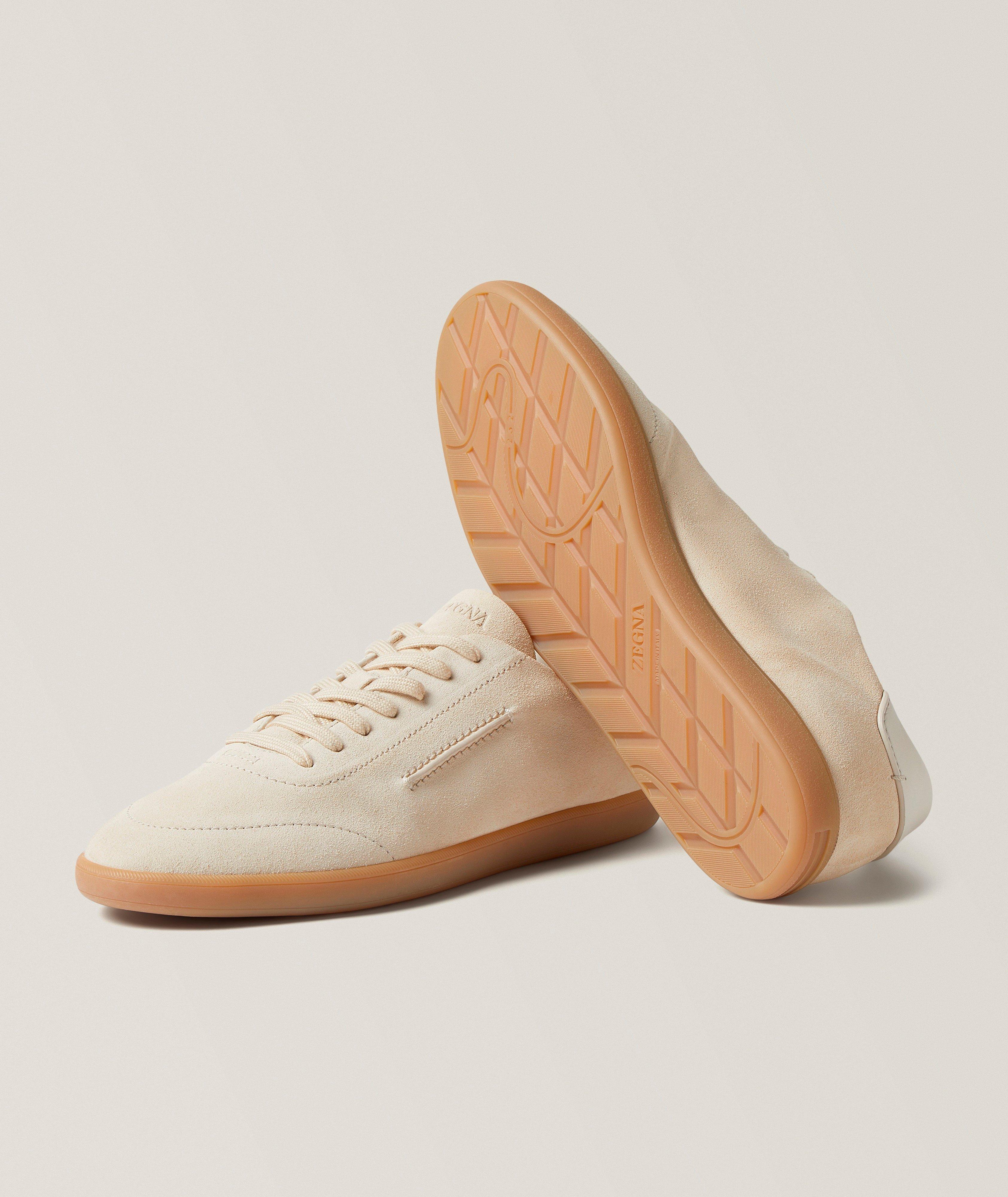 Chaussures sport en suède 232 image 3