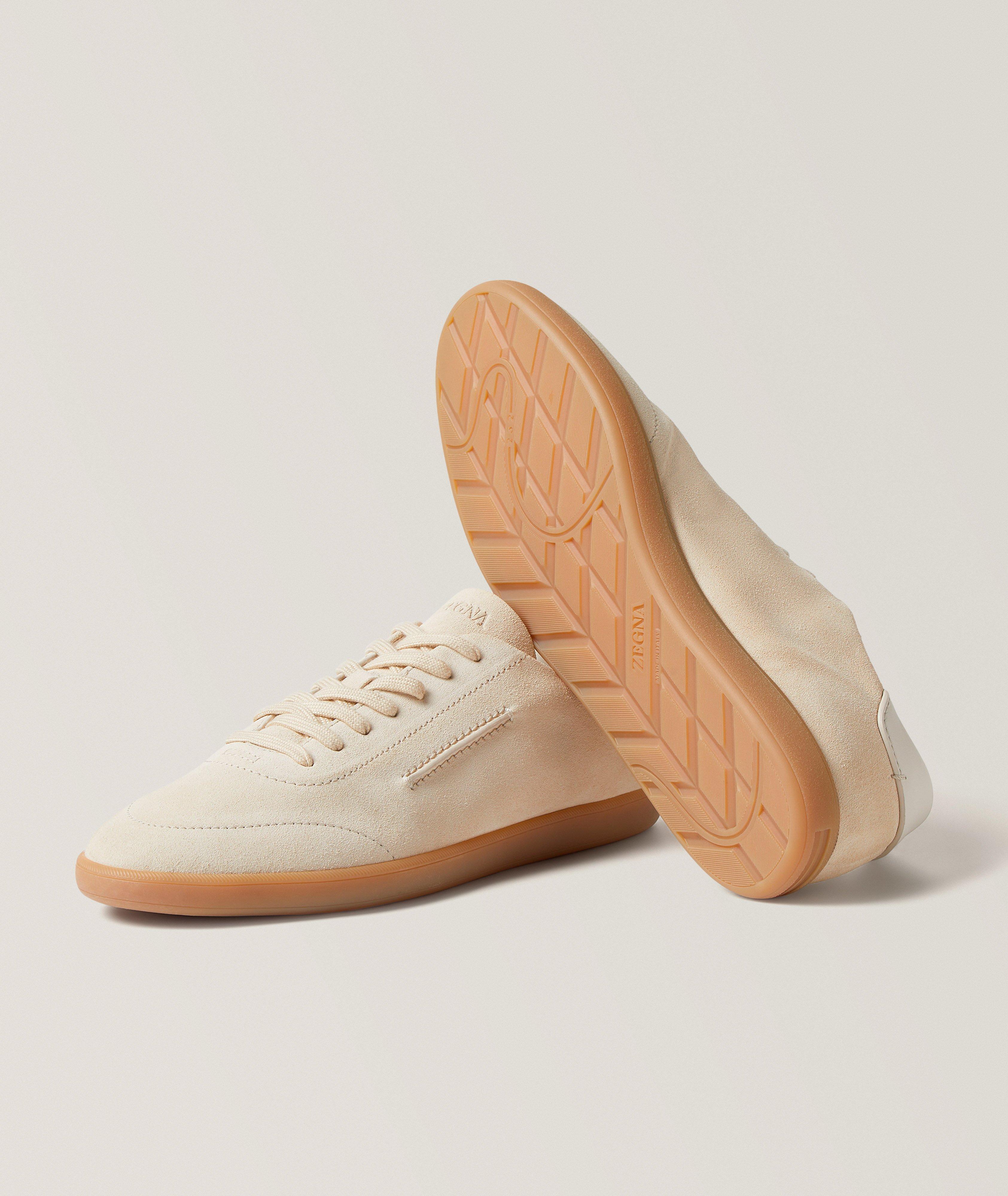 Chaussures sport en suède 232 image 4