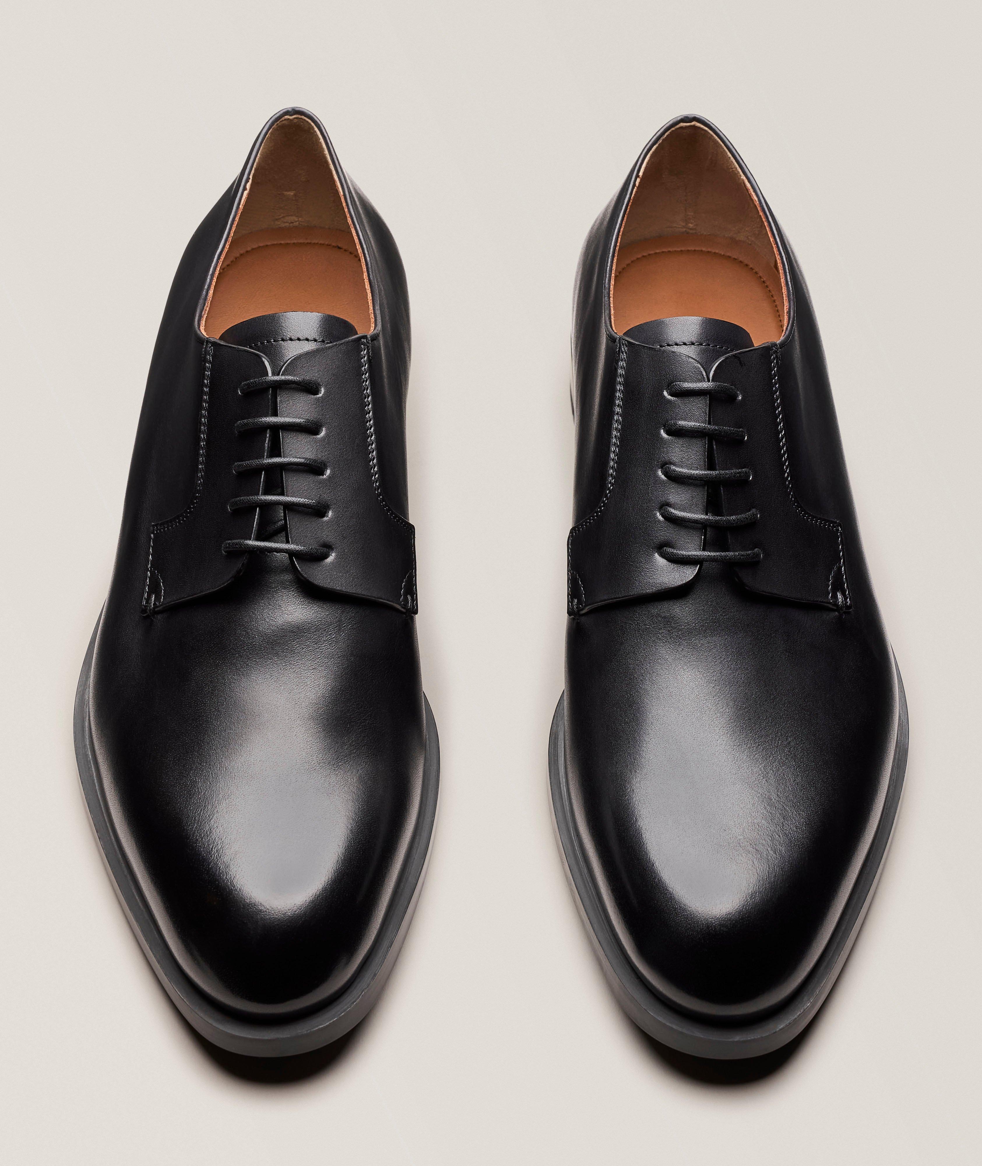 Derbies en cuir à lacets image 1