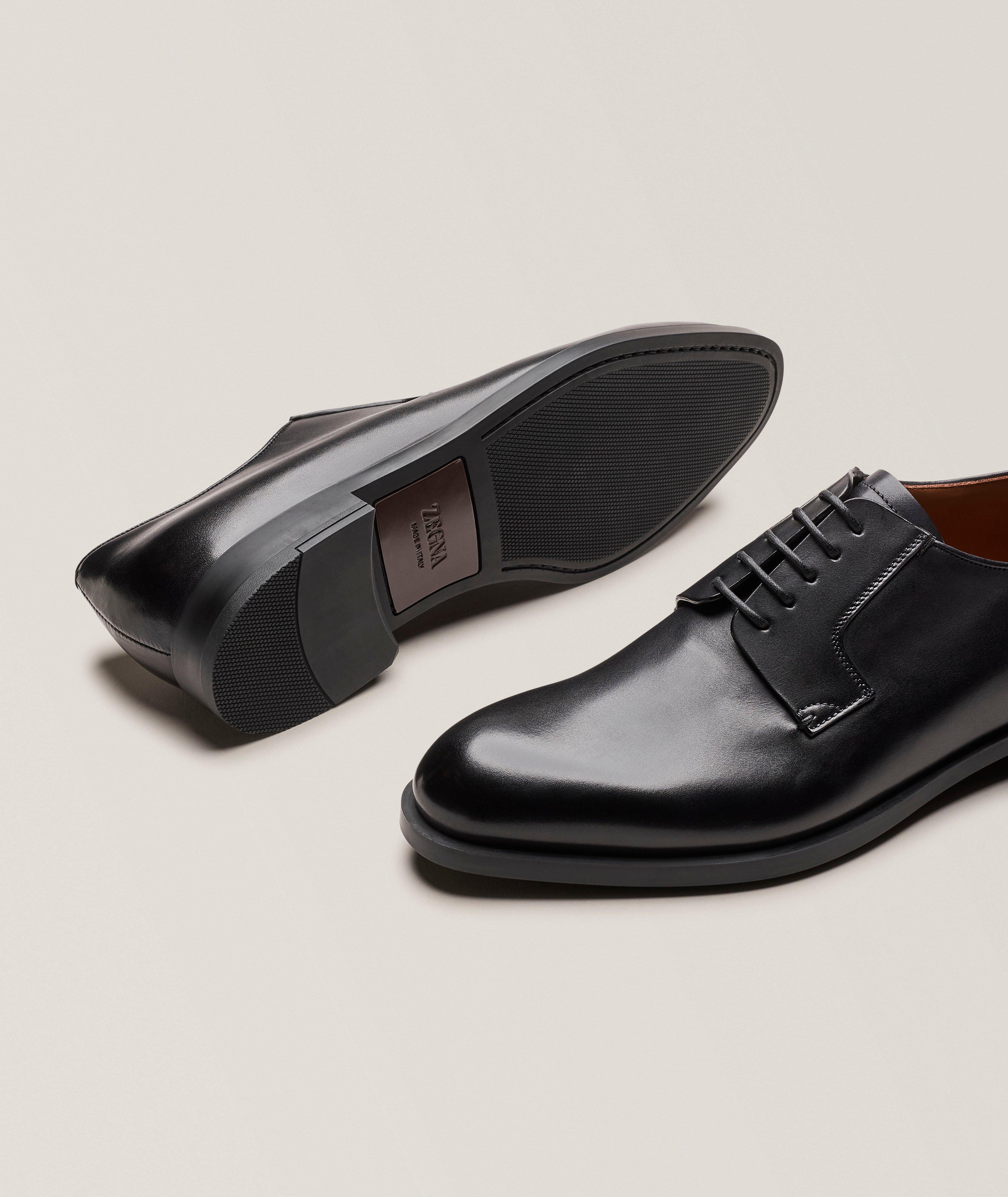 Derbies en cuir à lacets image 3