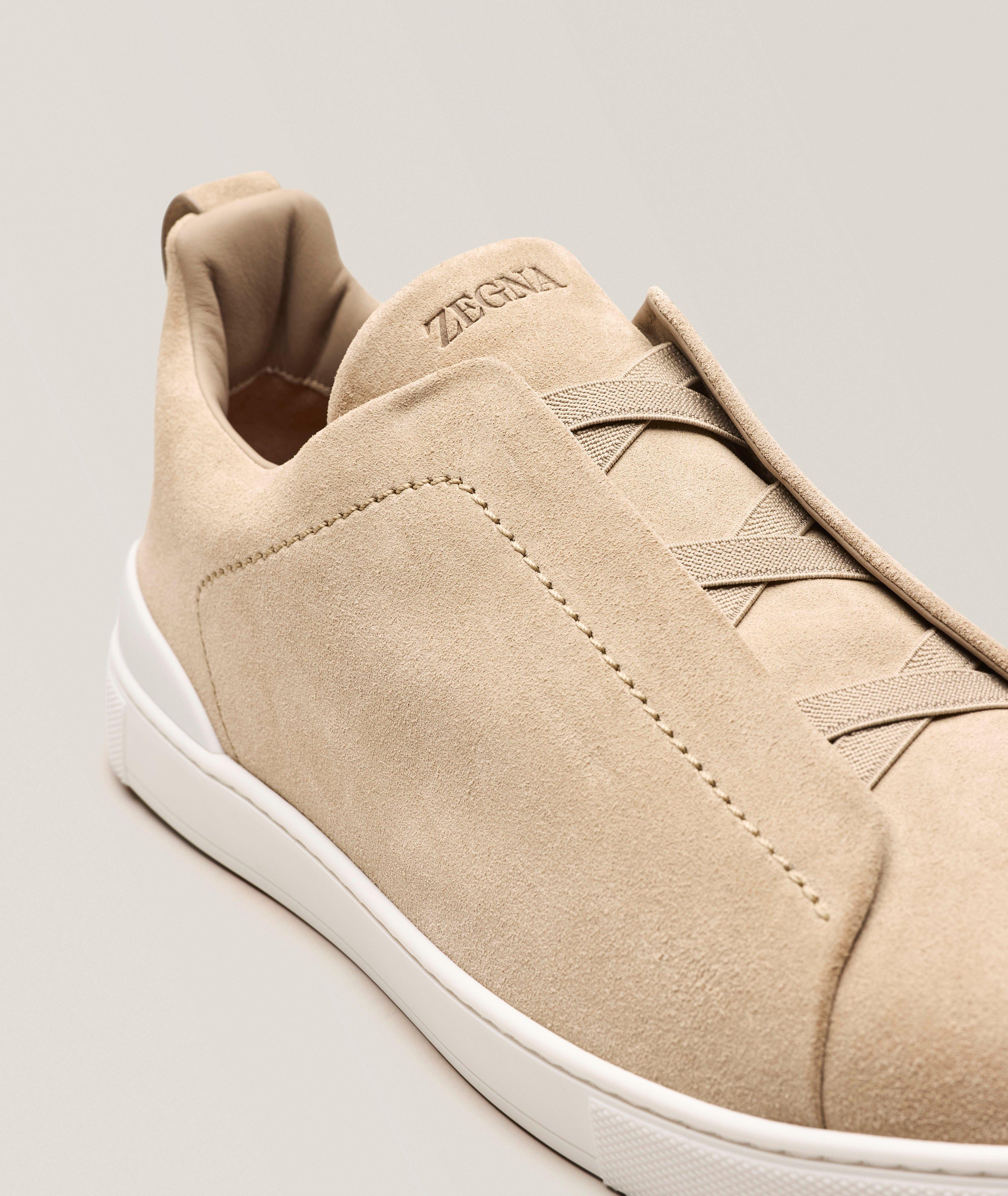 Triple Stitch Suede Sneakers image 2