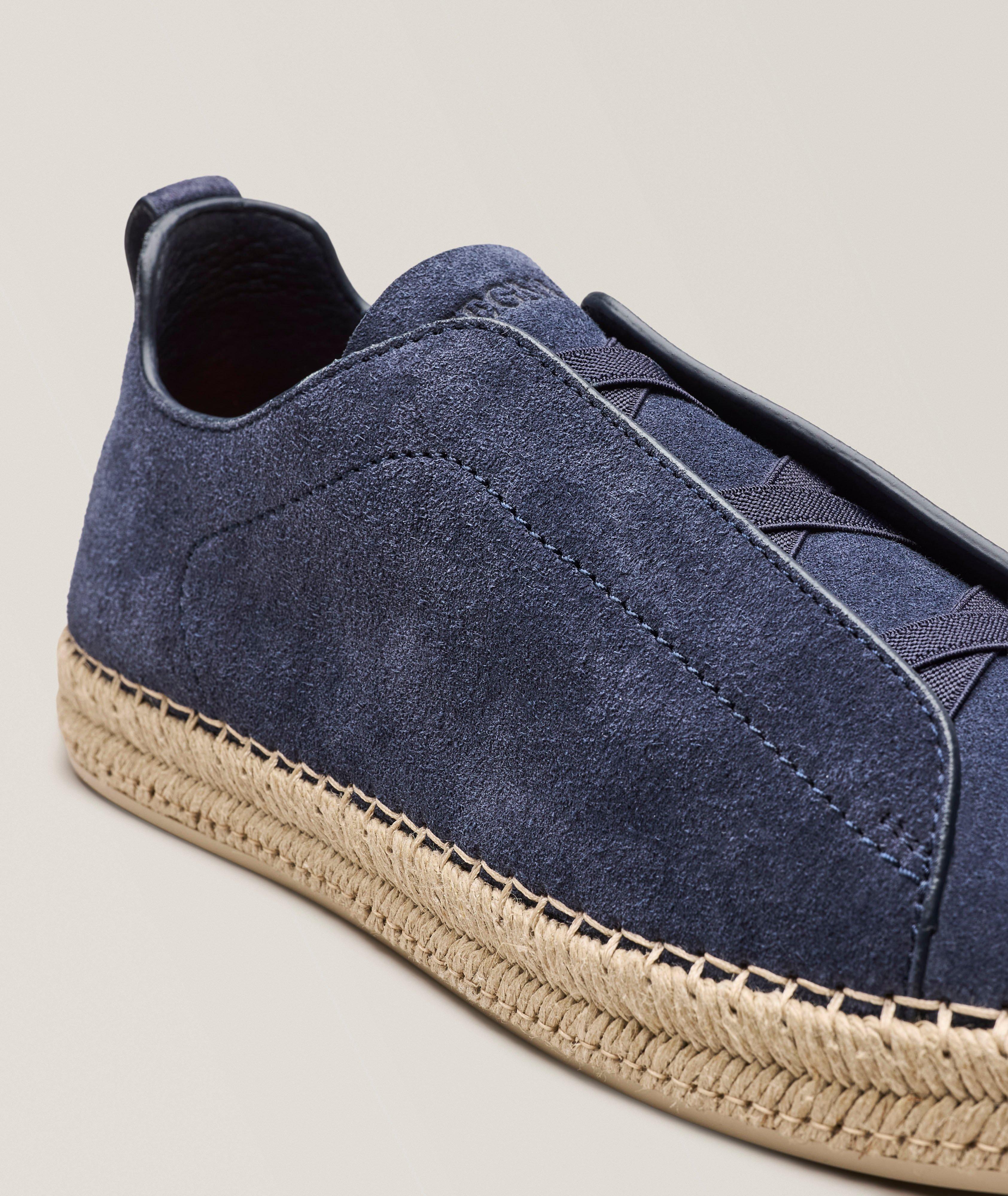 Triple Stitch Suede Espadrilles image 2