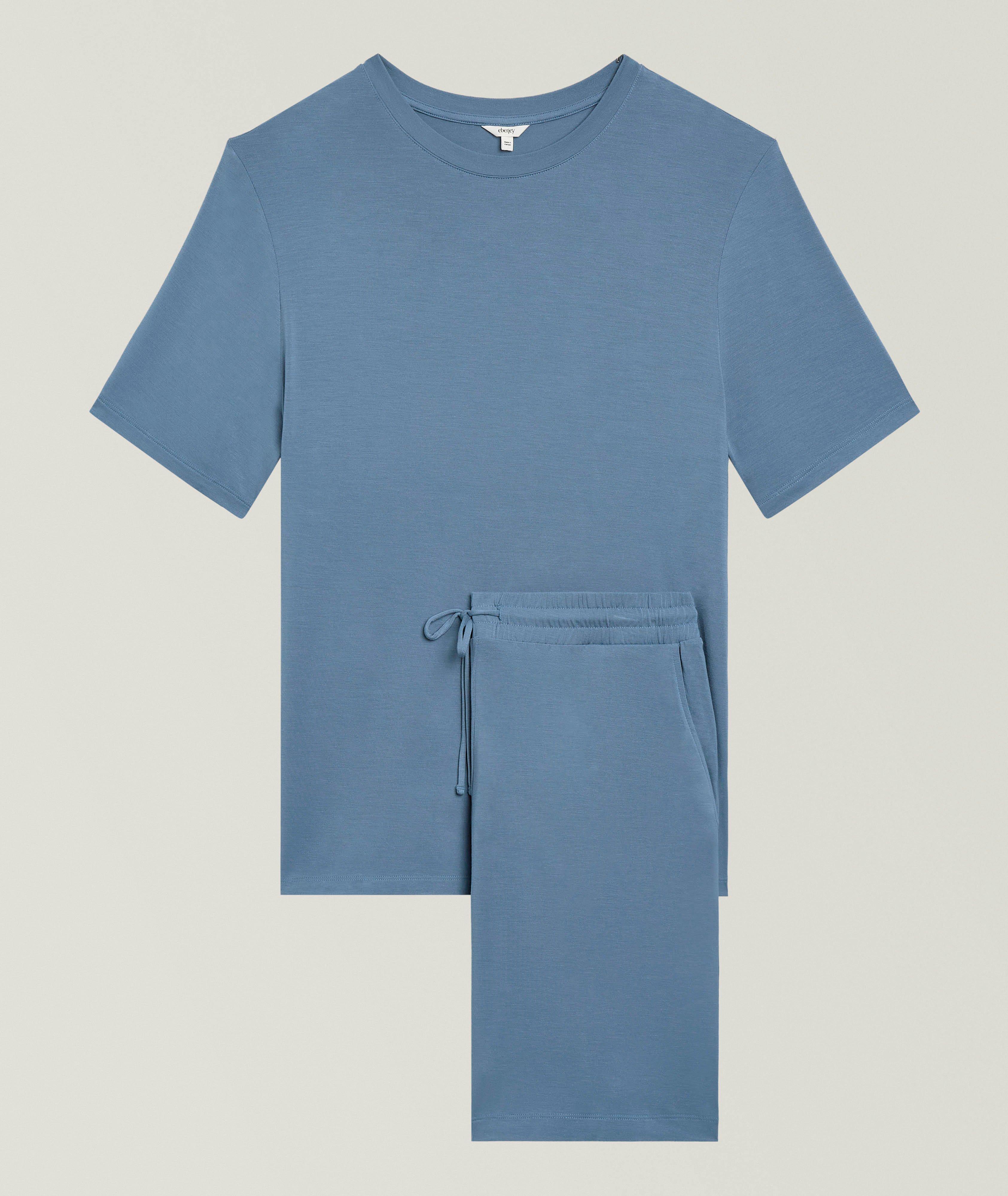 Eberjey Henry Stretch-Modal Pajama Set