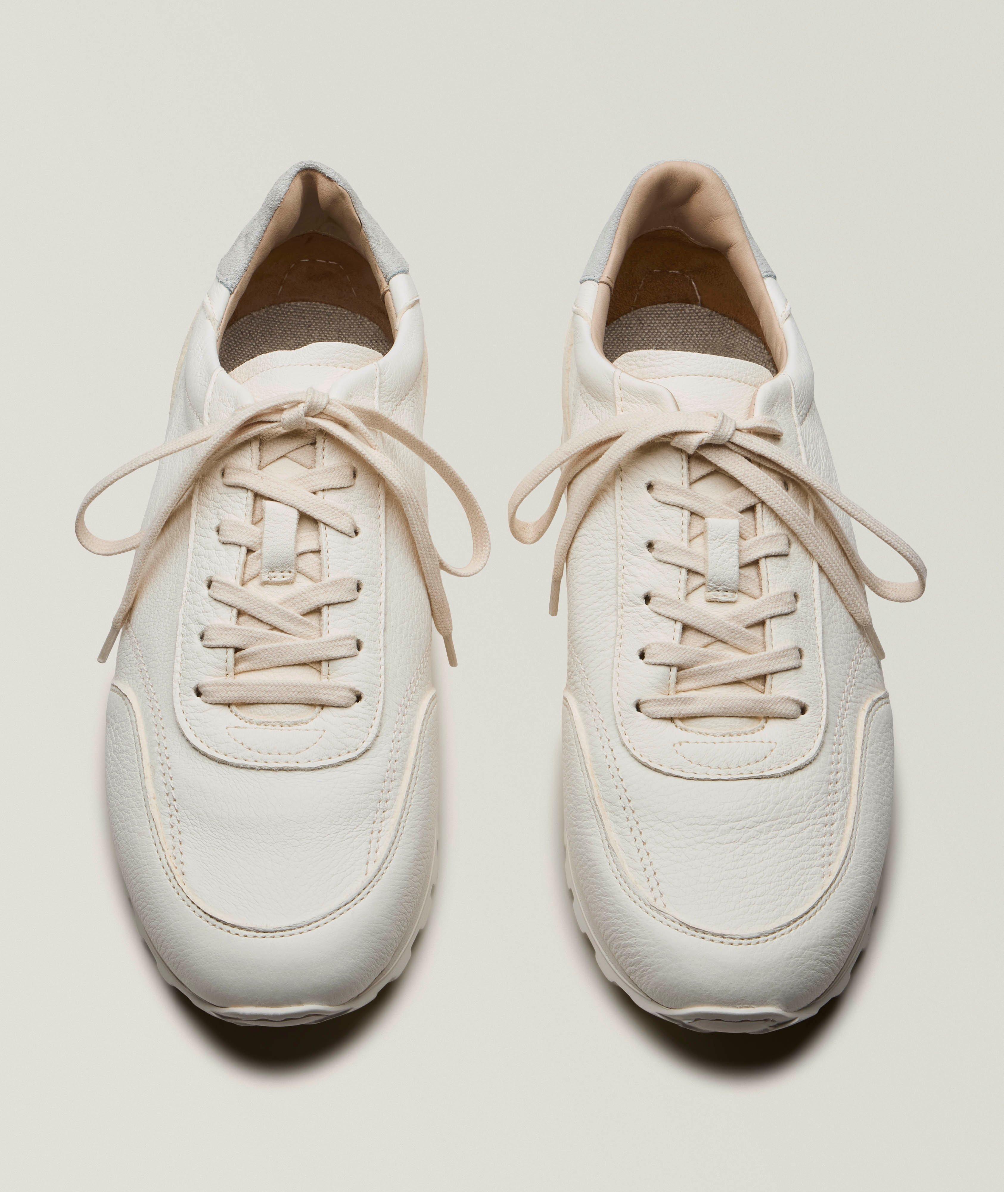 Chaussures sport en cuir peau daim image 1