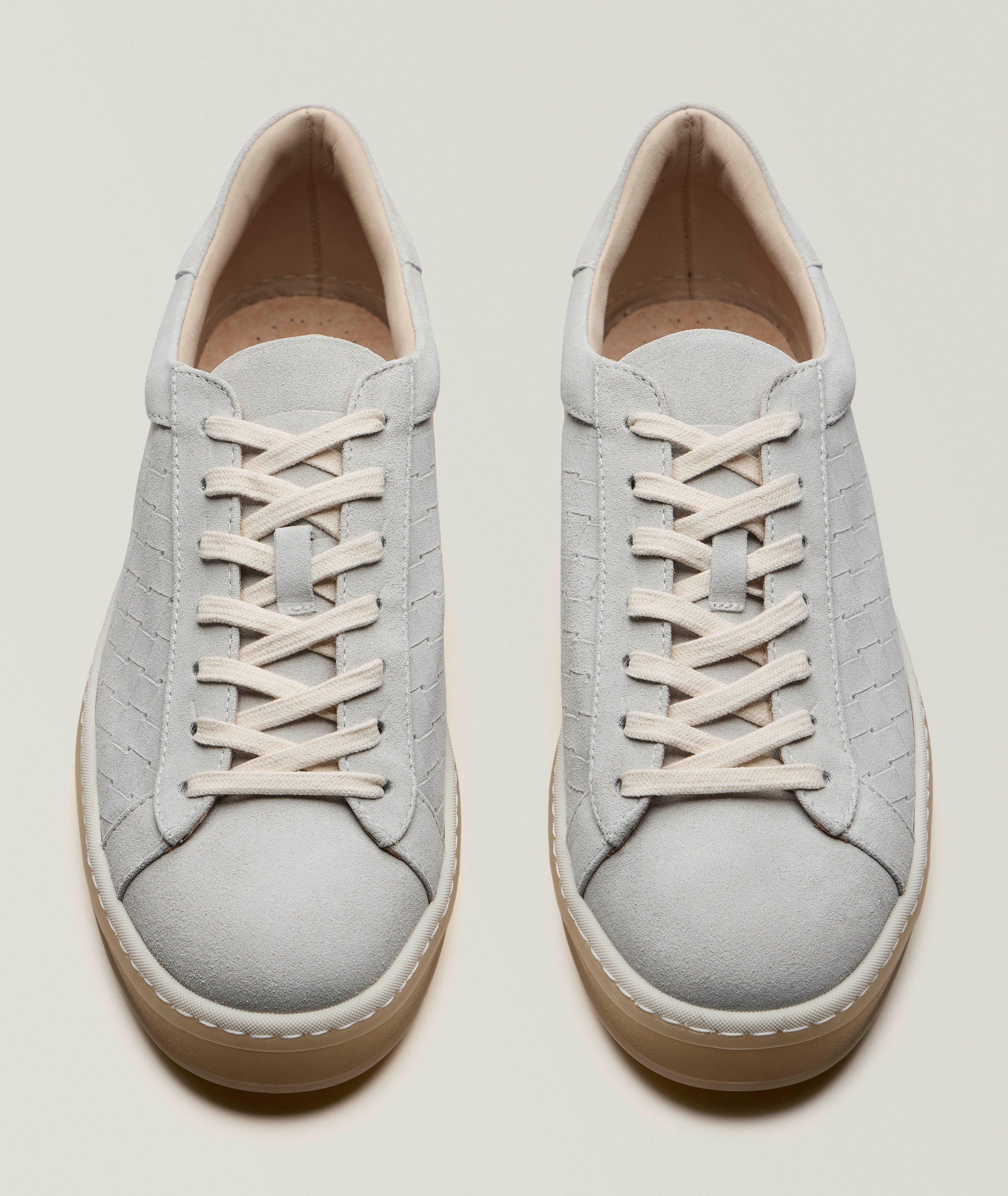 Woven Suede Sneakers image 1