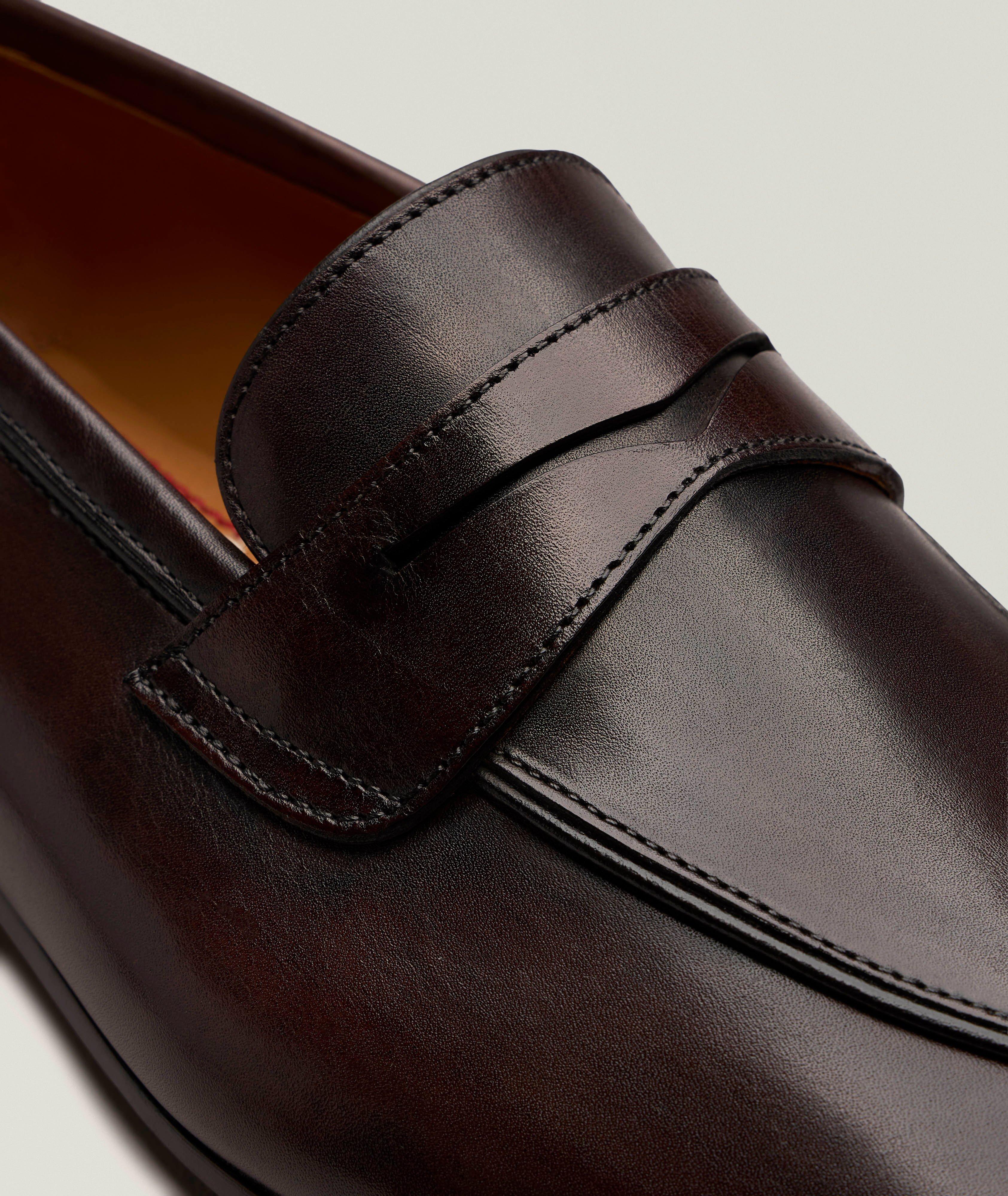 Leather Penny Loafers image 2