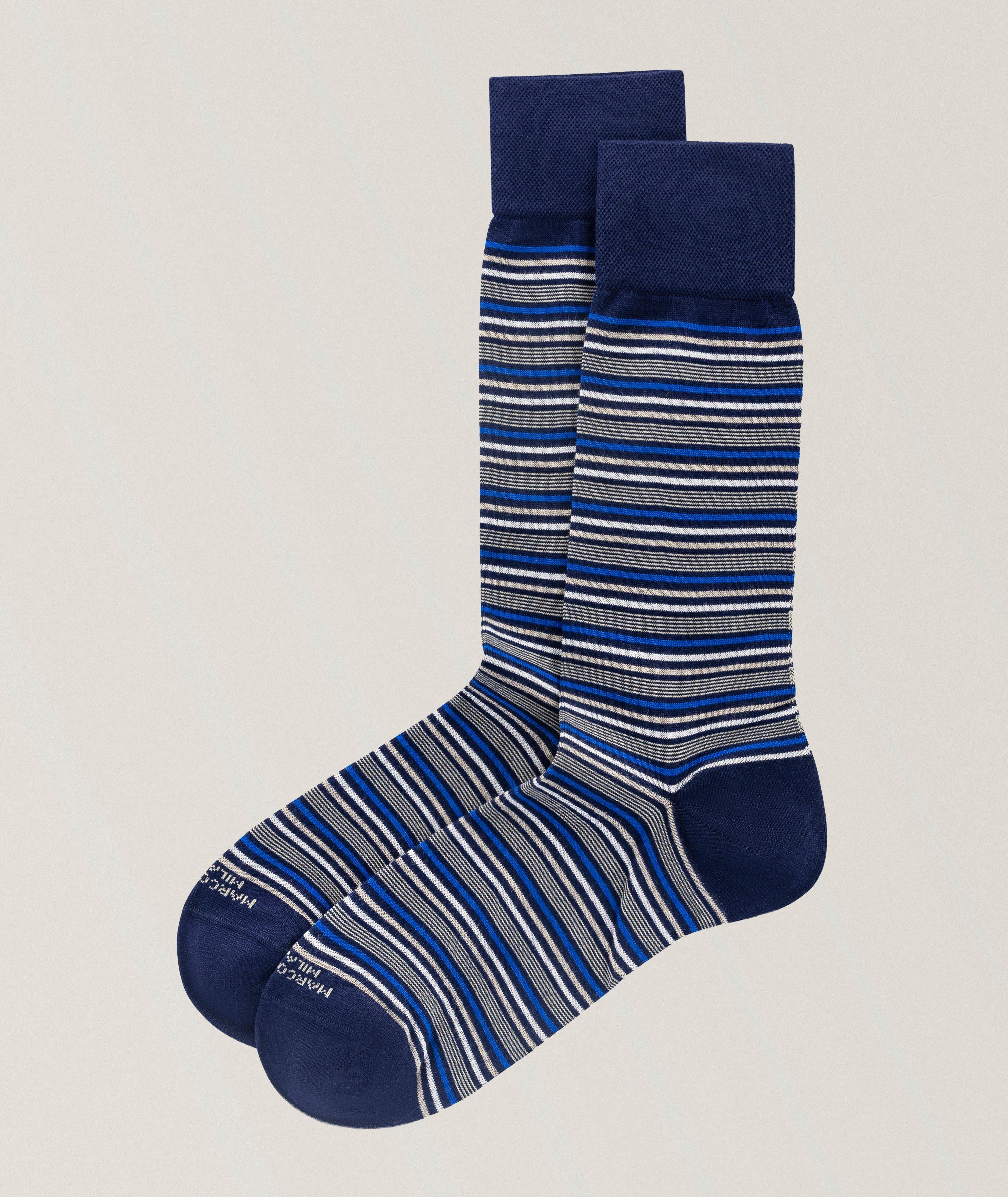 slim fit dress slacks Gold-Toe Striped Dress Socks