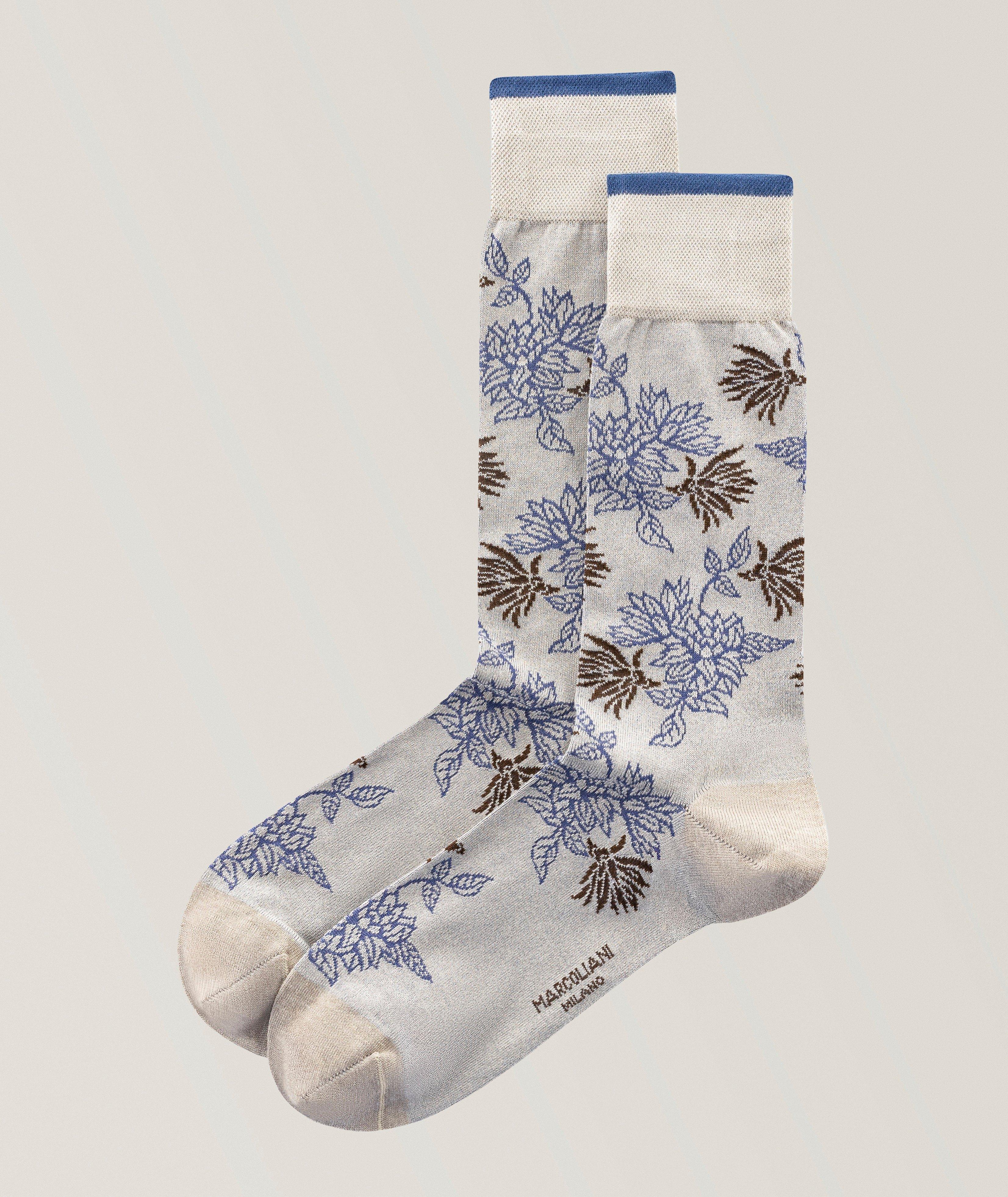 Punjab Flower Fresh of Modal Dress Socks  image 0