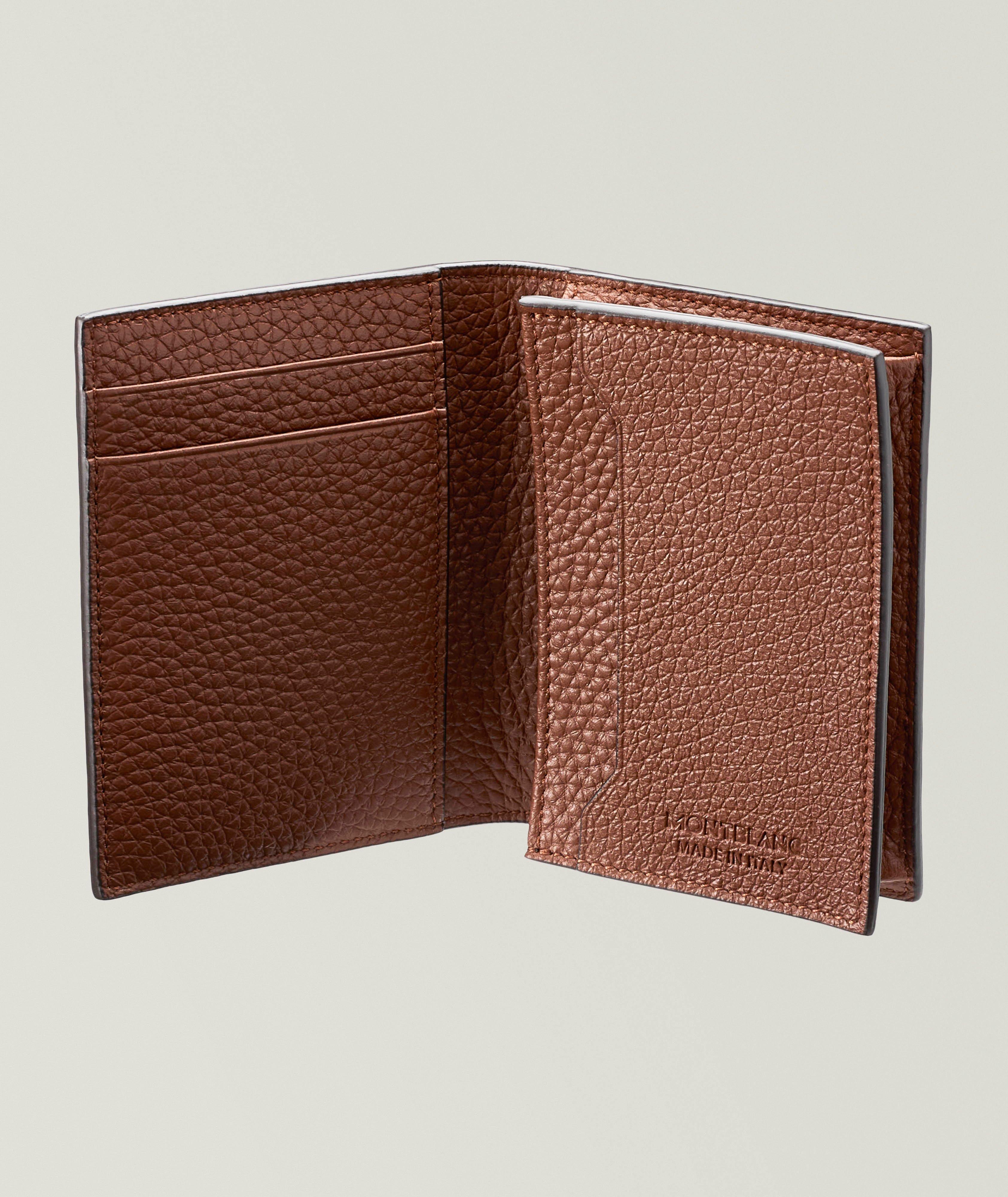 Grained Leather 4CC Cardholder image 1