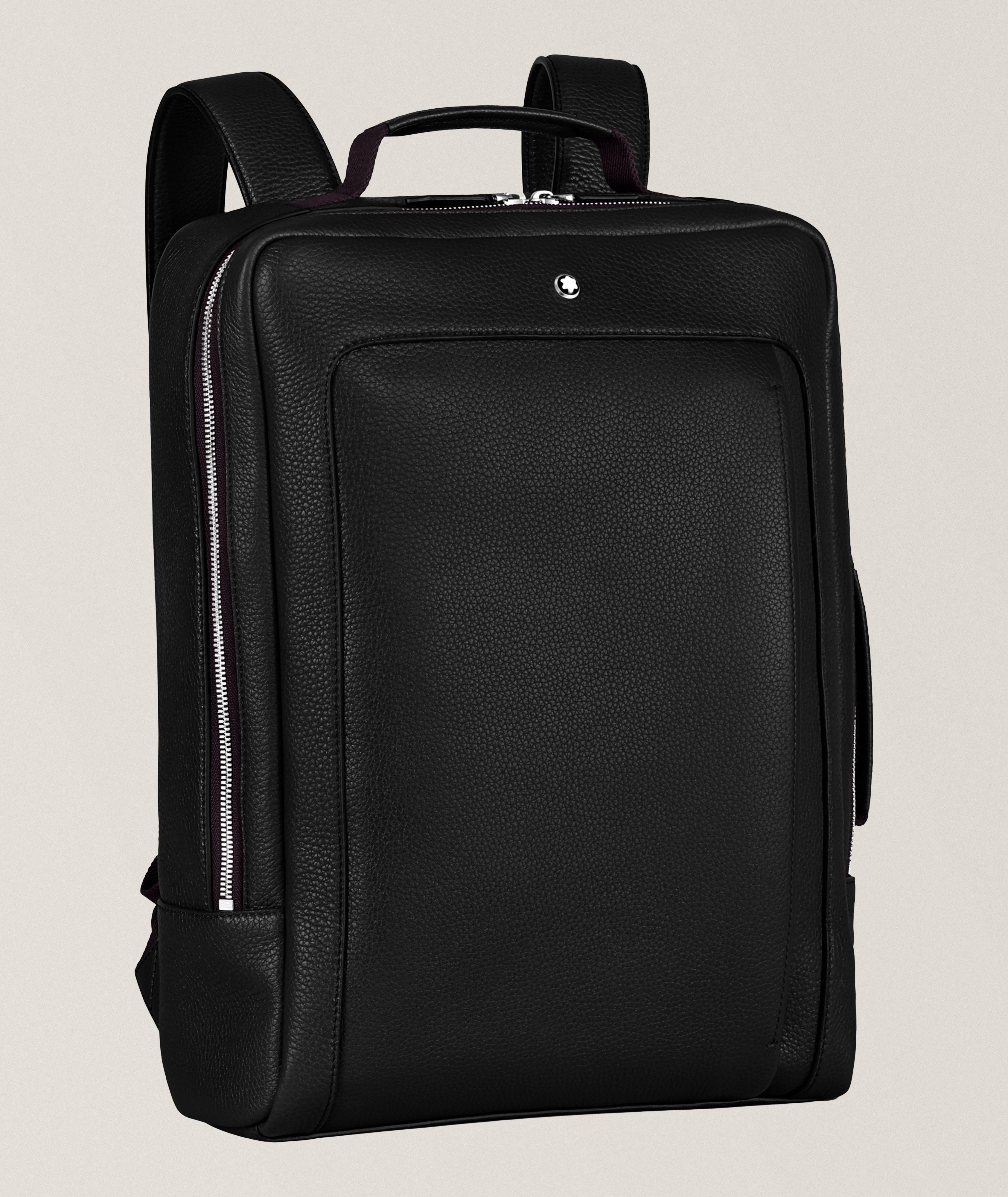 Companion Leather Rectangular Backpack image 1