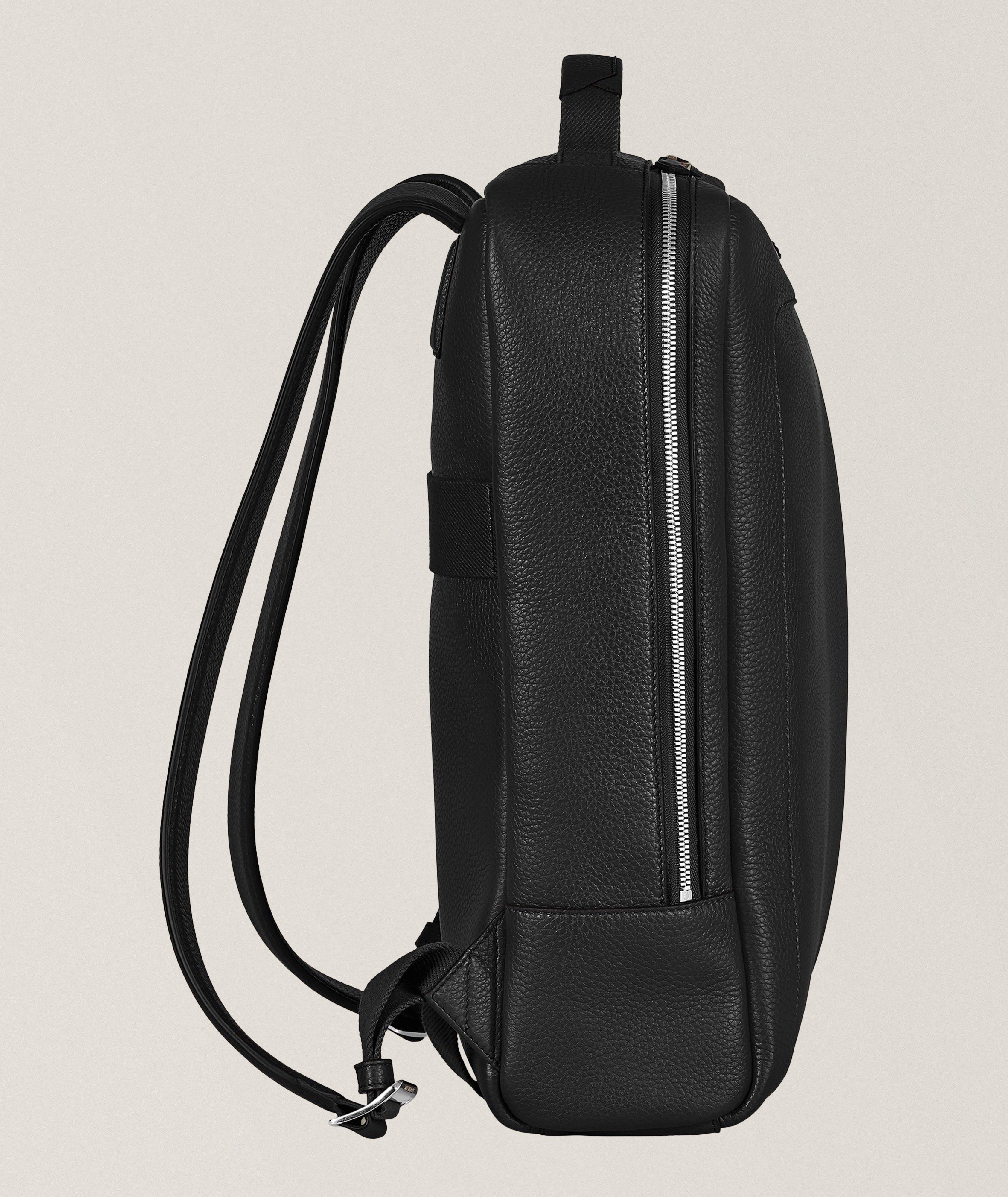 Companion Leather Rectangular Backpack image 2