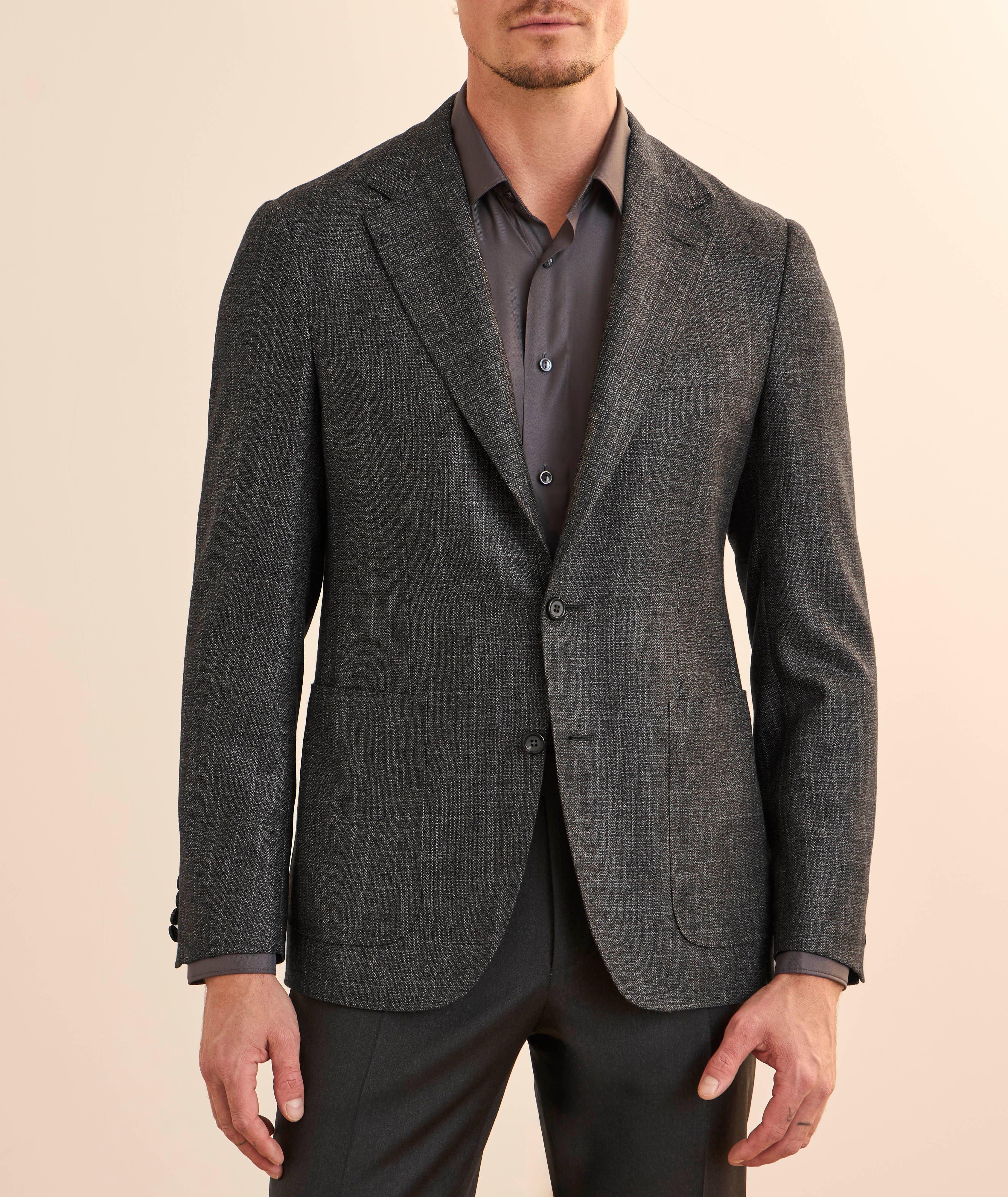 Kei Wool-Silk-Cashmere Sport Jacket image 1