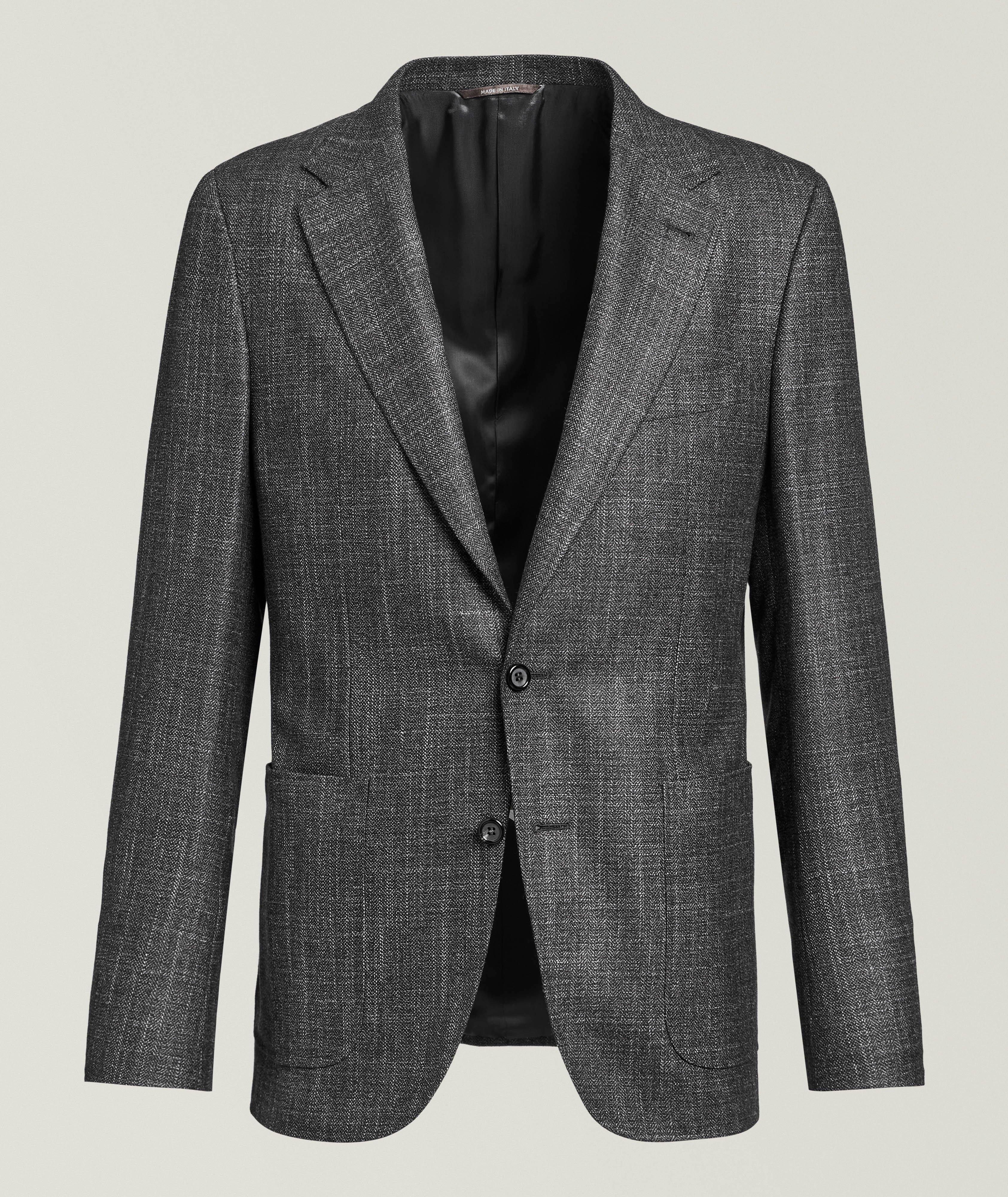 Kei Wool-Silk-Cashmere Sport Jacket image 0