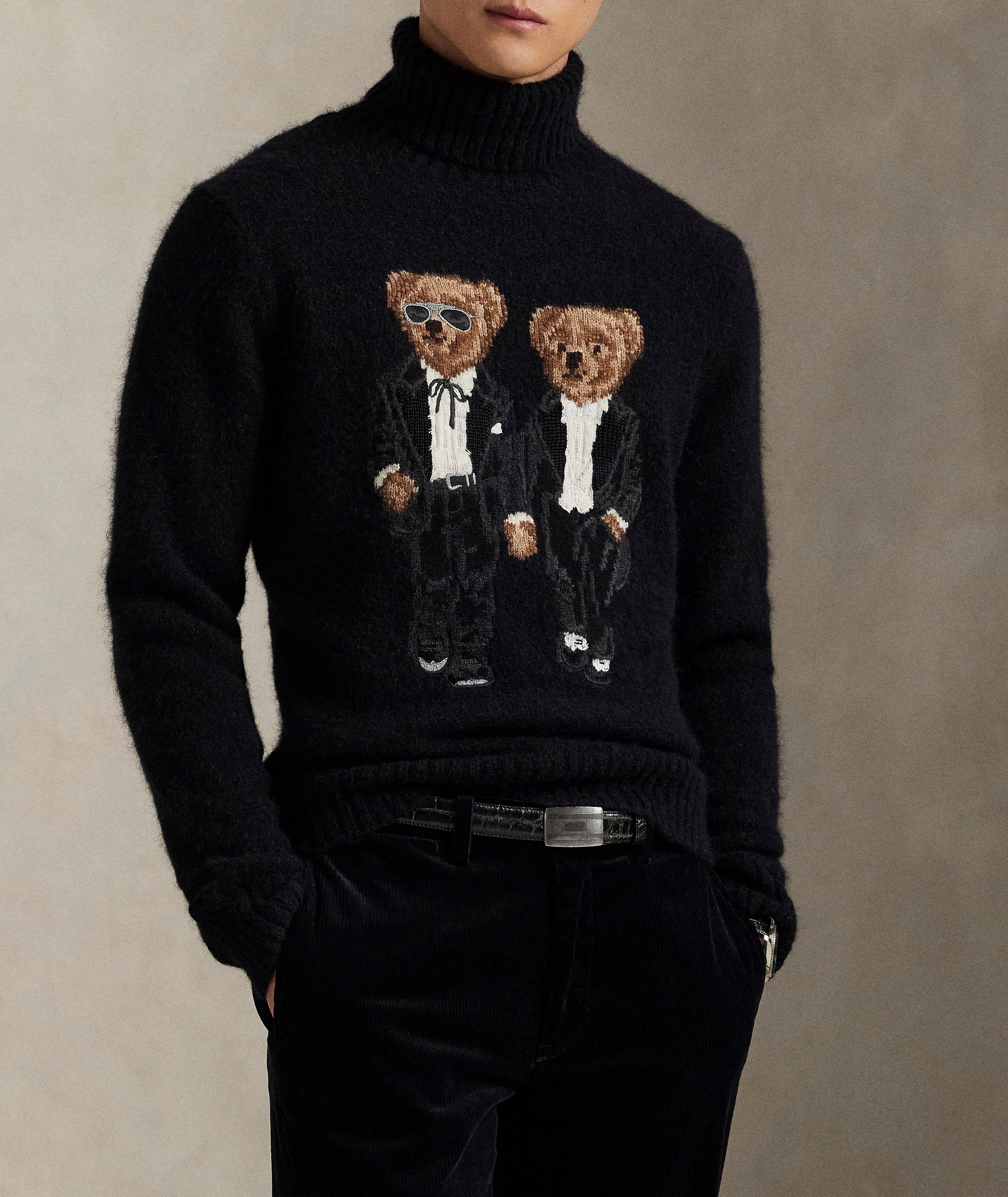 The Ralph & Ricky Tuxedo Bear Sweater image 1