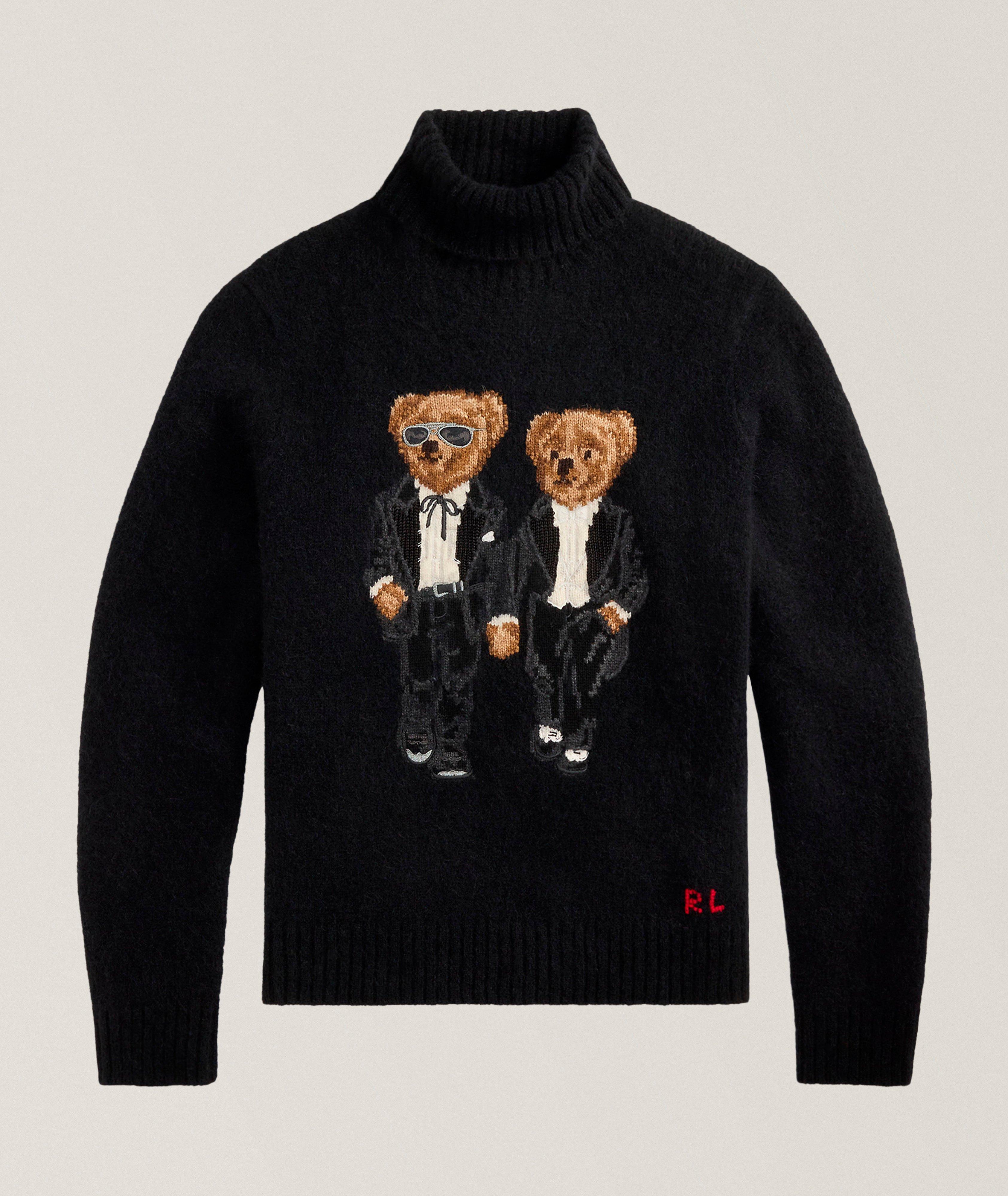 The Ralph & Ricky Tuxedo Bear Sweater image 0