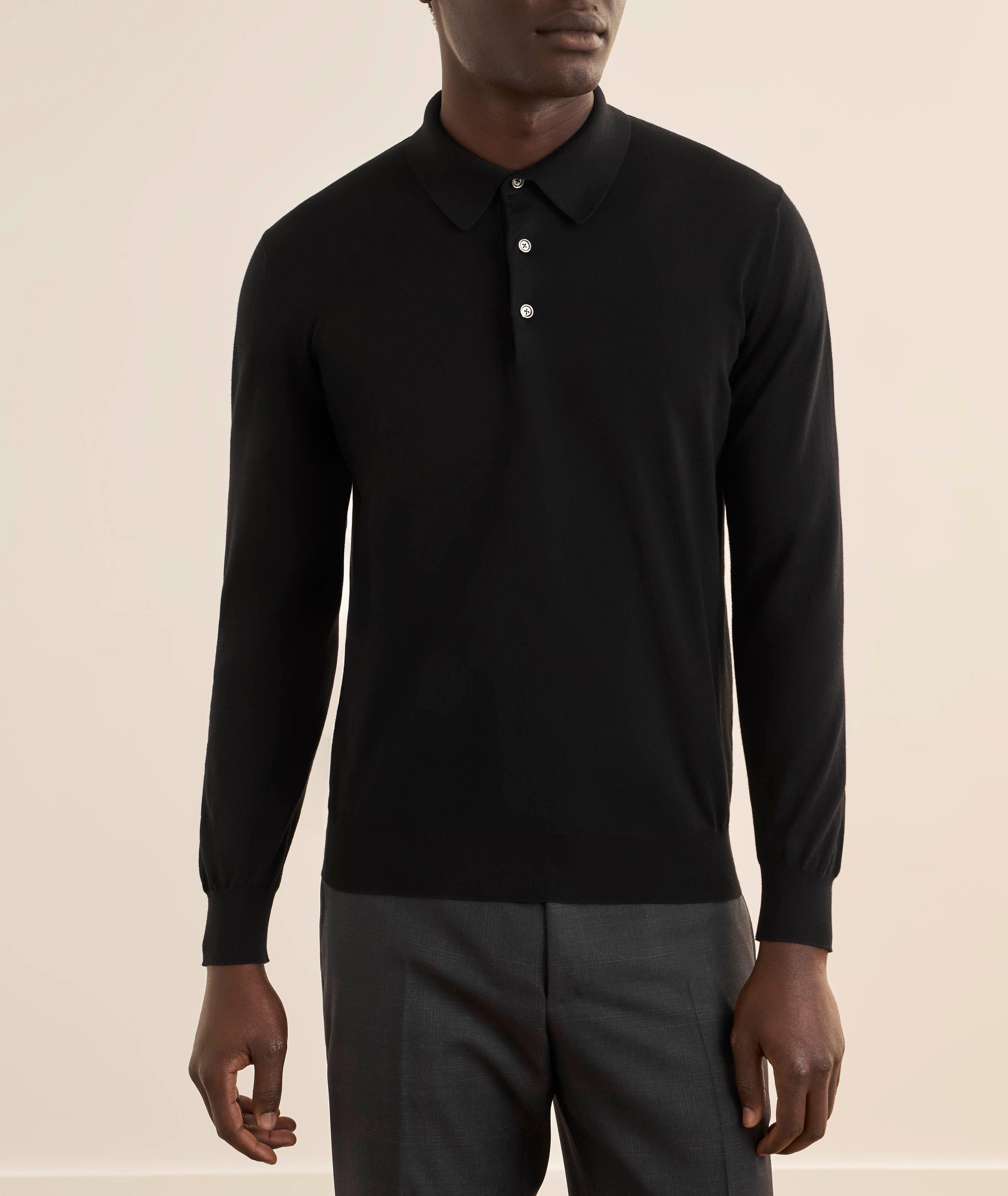 Polo jersey coton tricot image 1