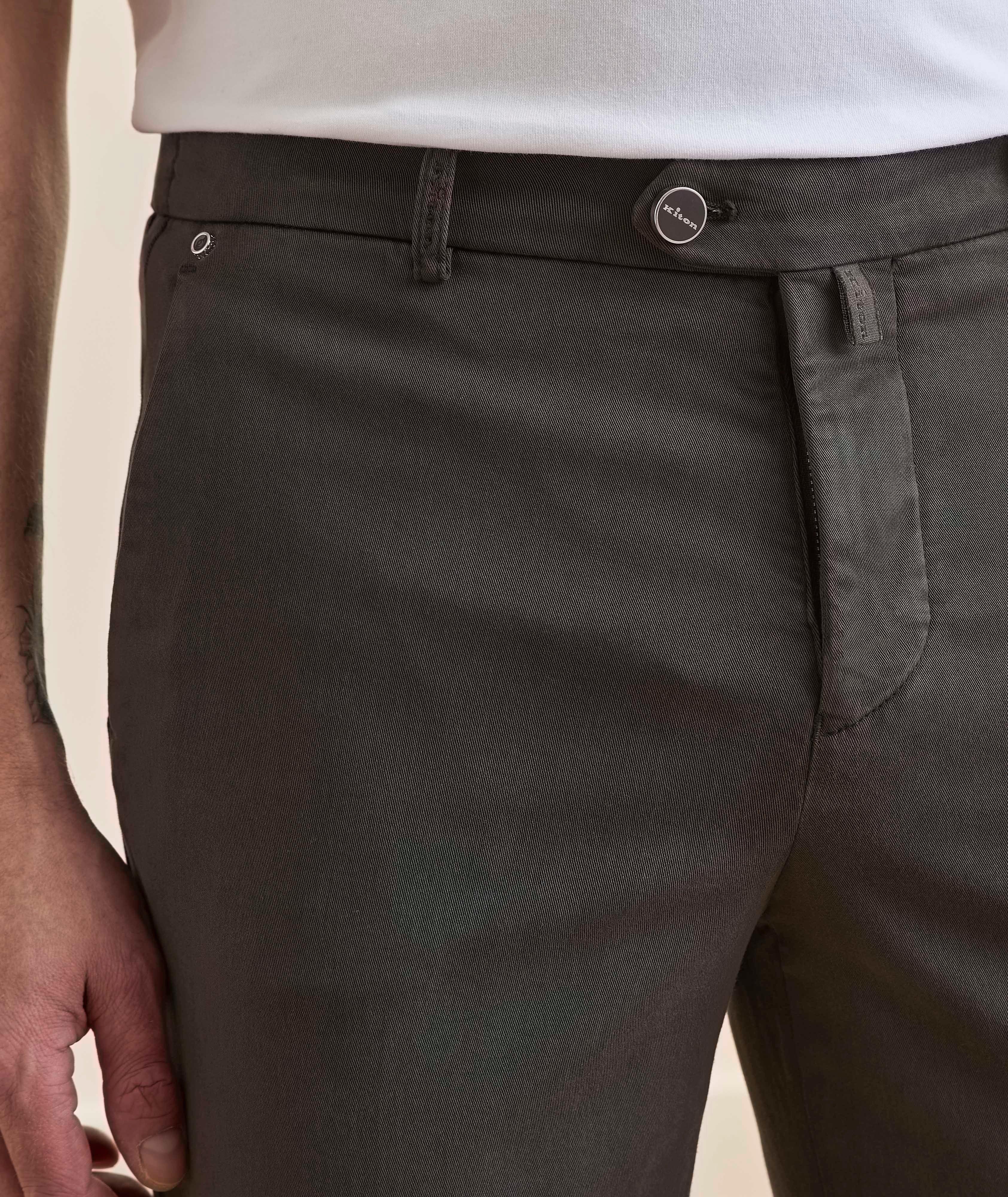 Stretch-Lyocell Straight-Leg Pants image 3