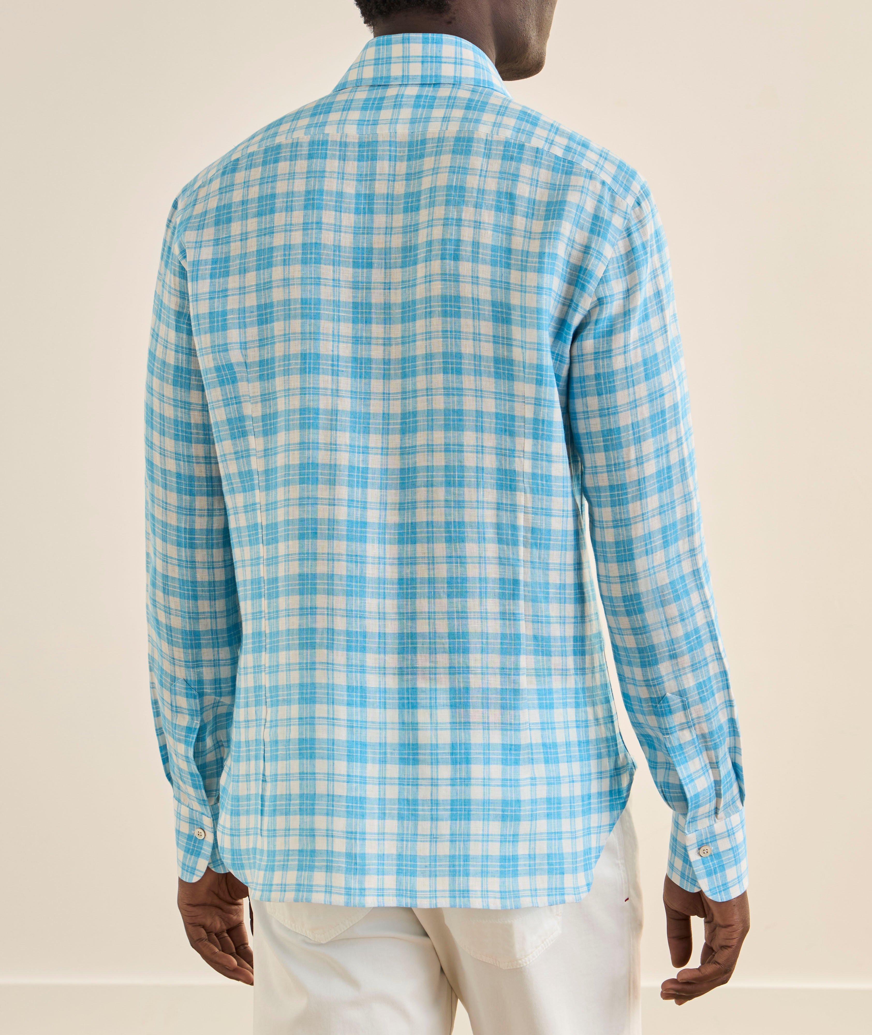 Plaid Linen Shirt  image 2