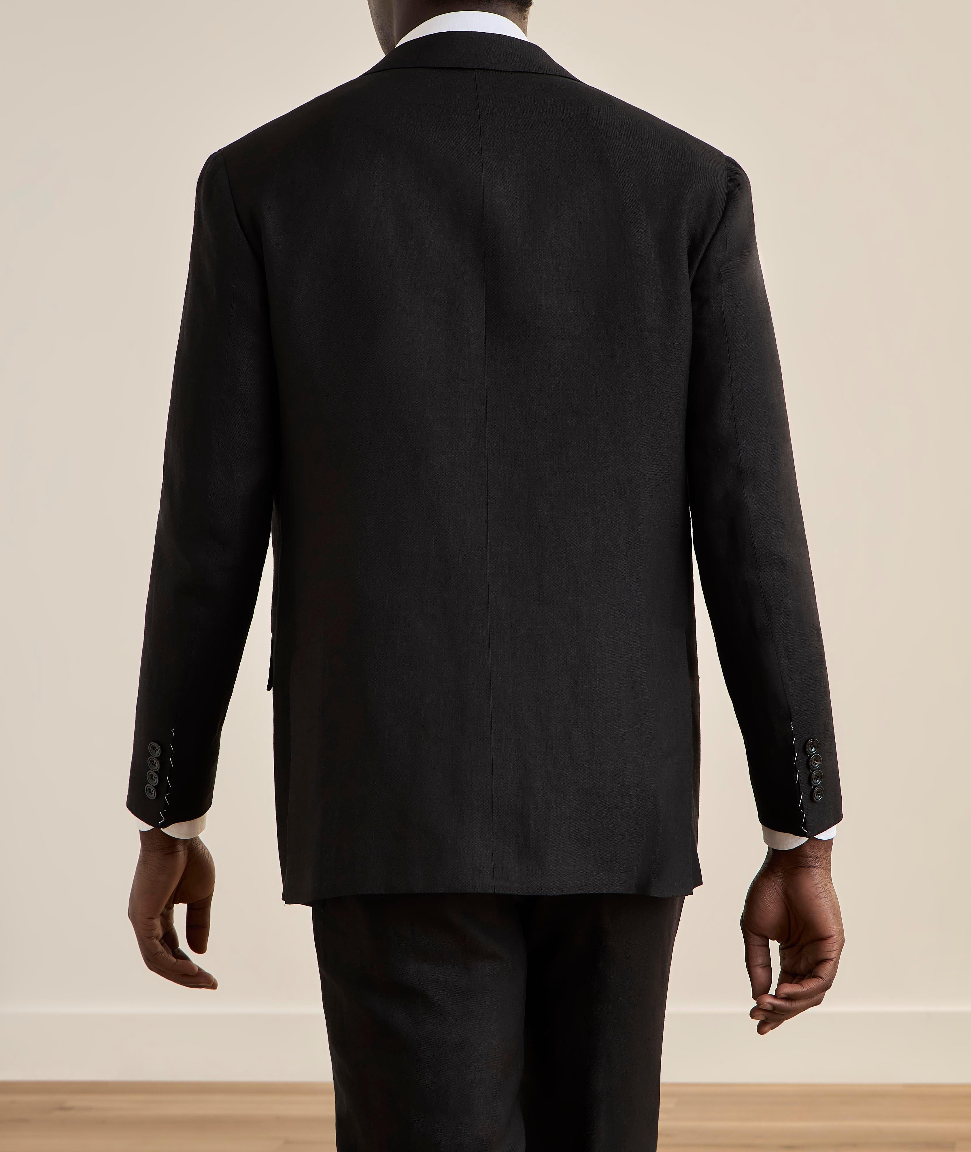 Complet en lin-mélange uni image 2