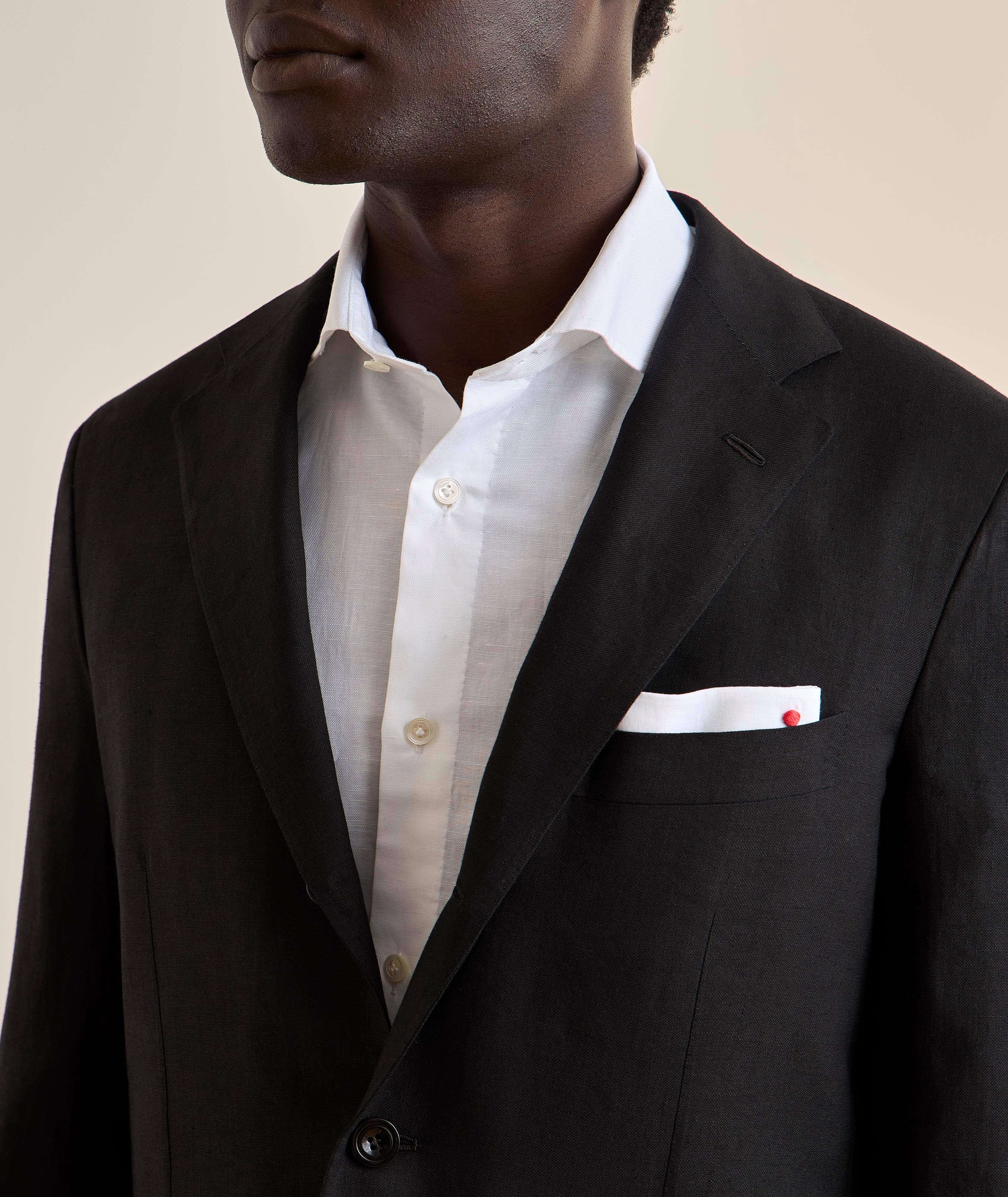 Complet en lin-mélange uni image 3