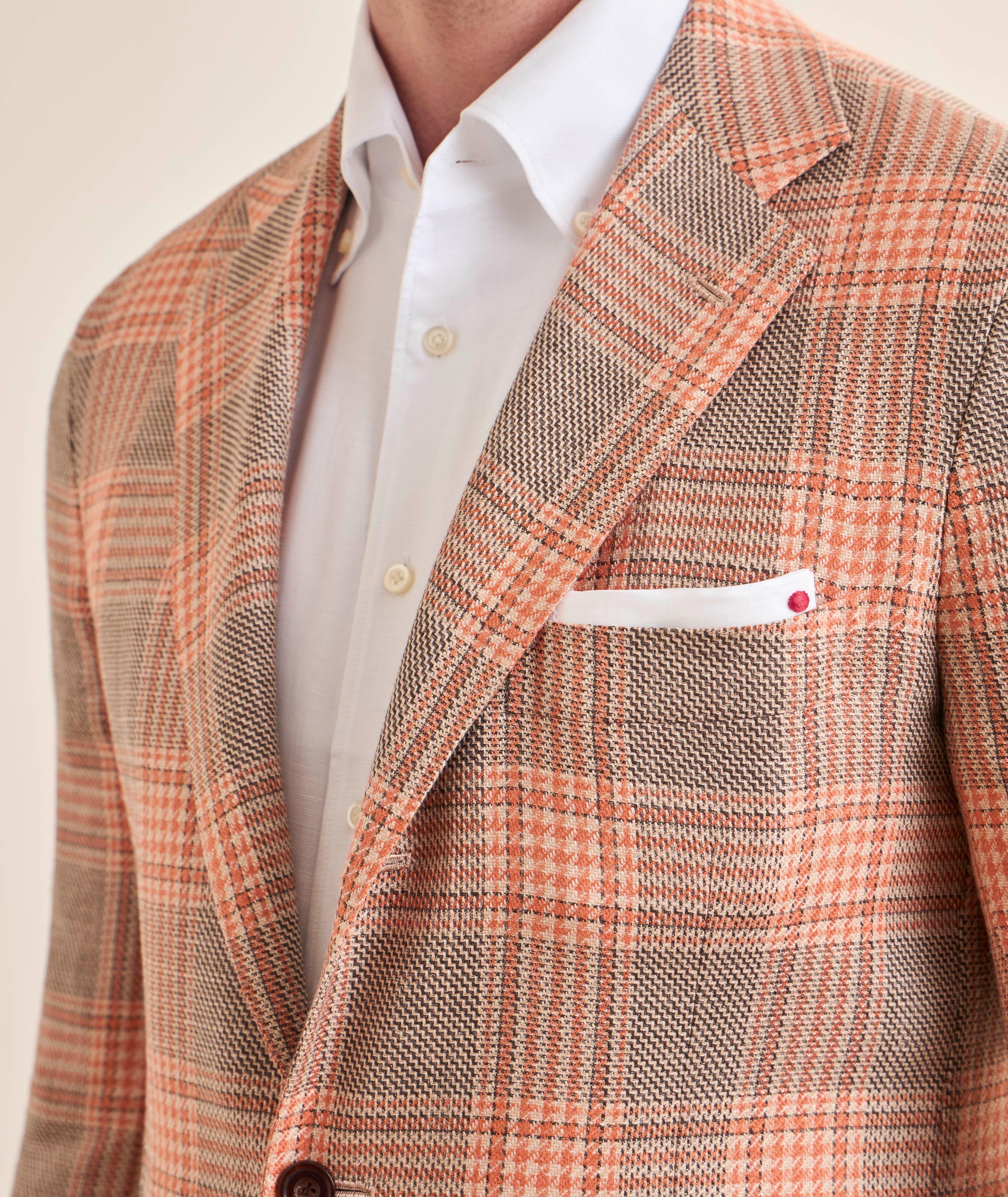 Plaid Cashmere-Blend Sport Jacket image 3