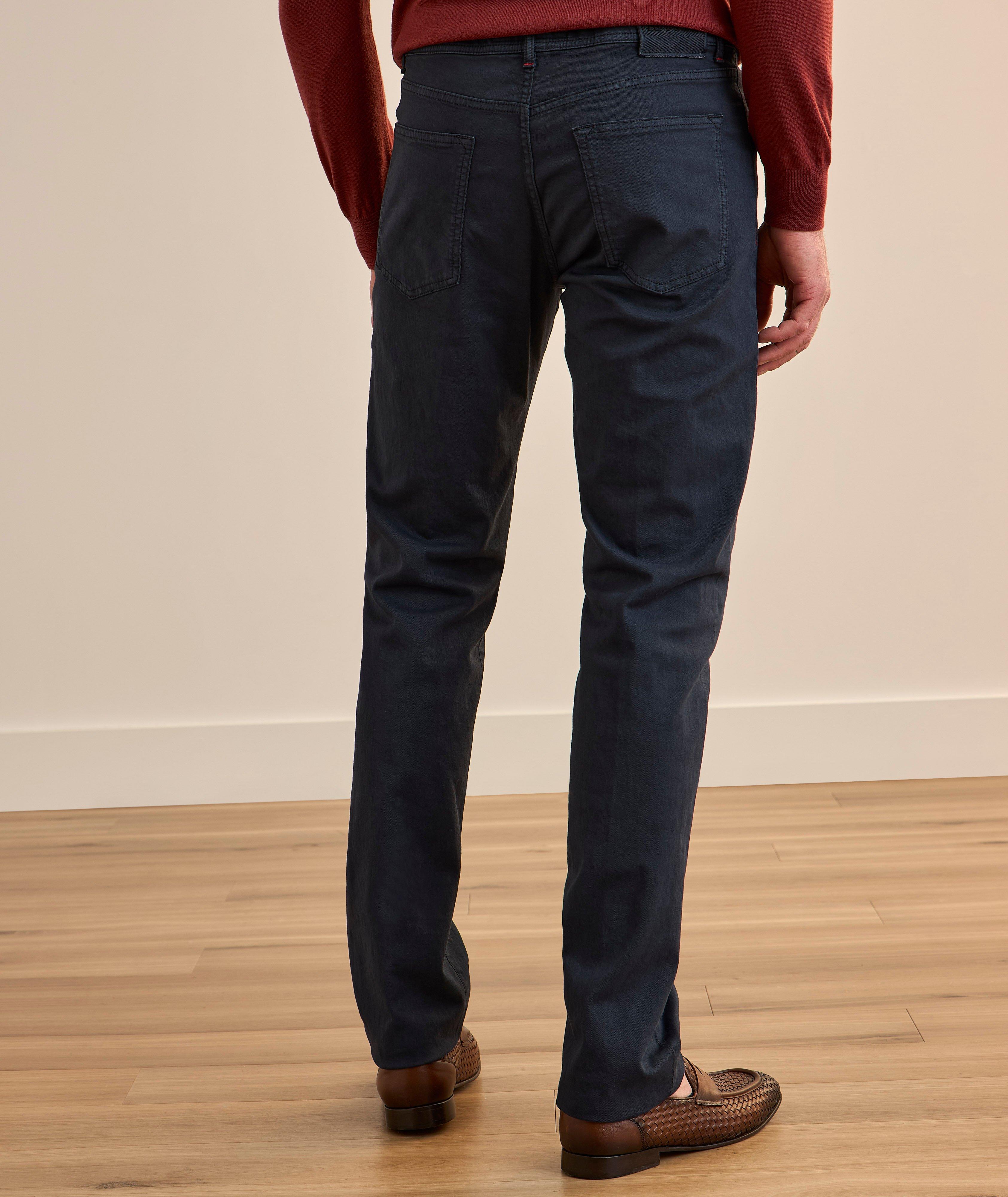 Five-Pocket Stretch-Cotton Pants image 2