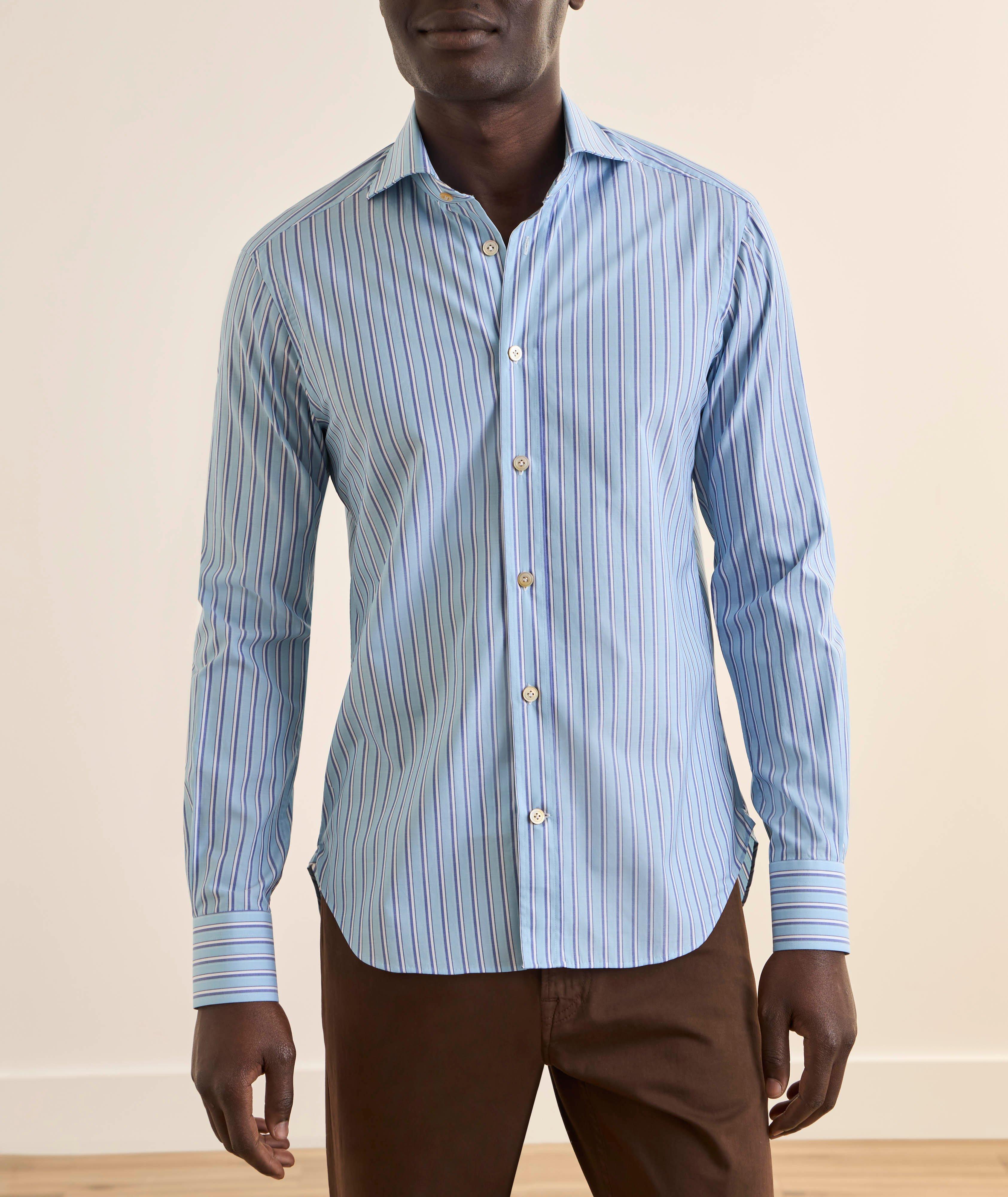 Chemise coton à multi-rayures image 1