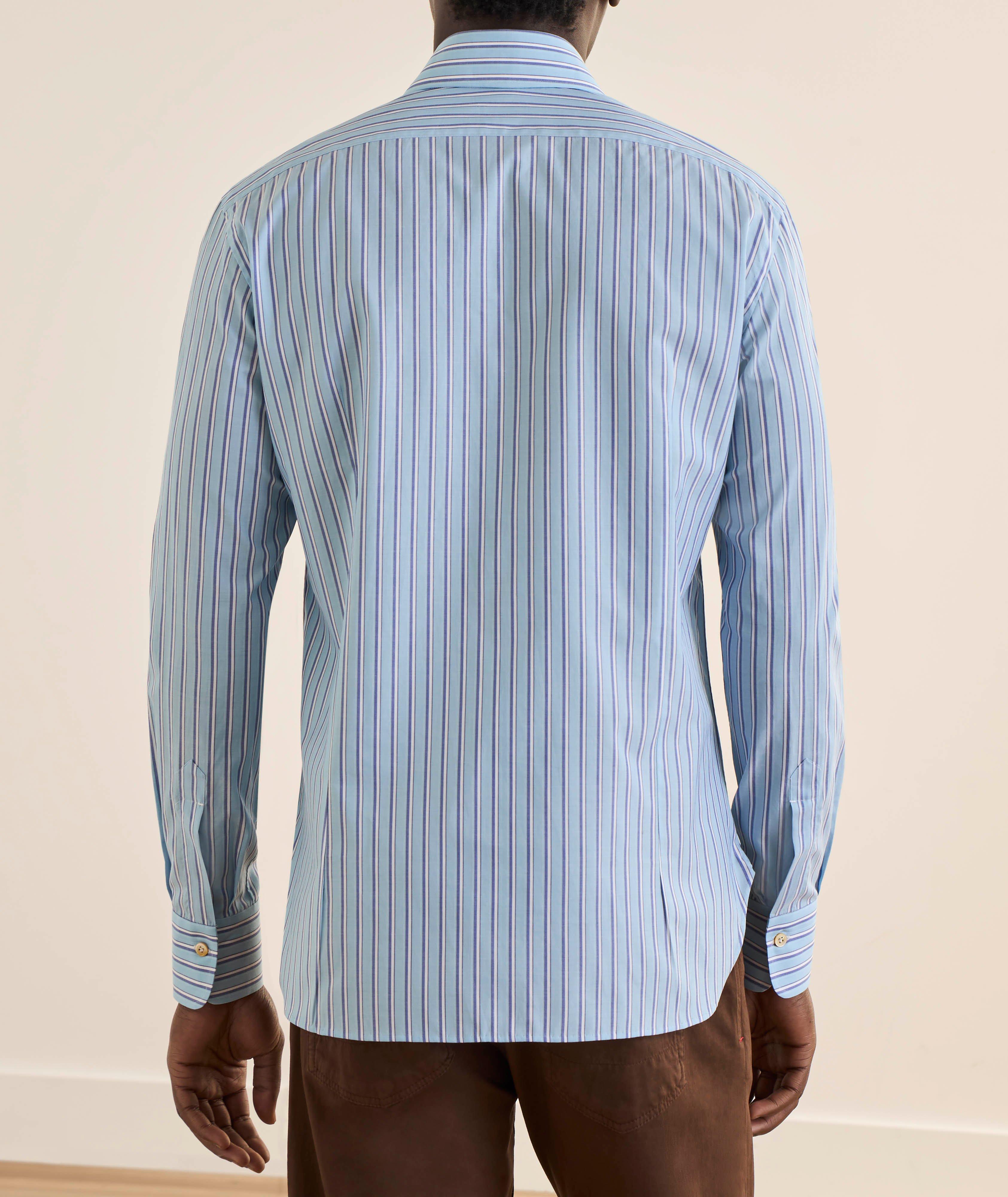 Chemise coton à multi-rayures image 2