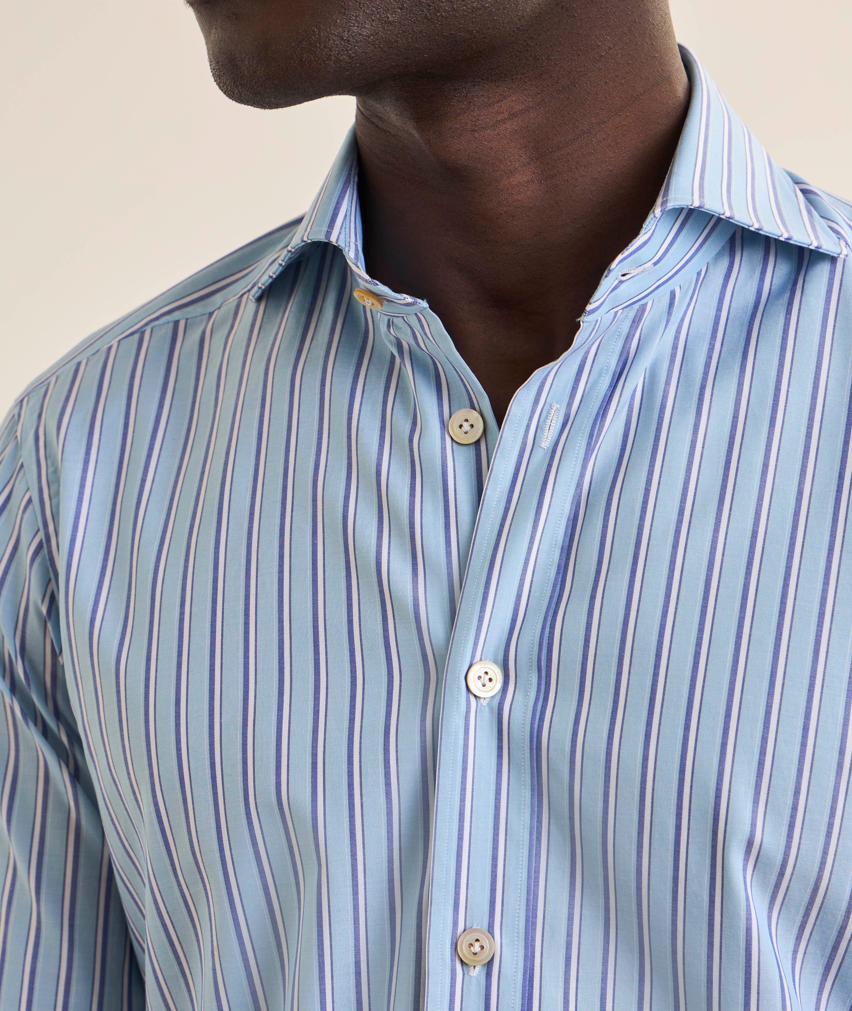 Chemise coton à multi-rayures image 3