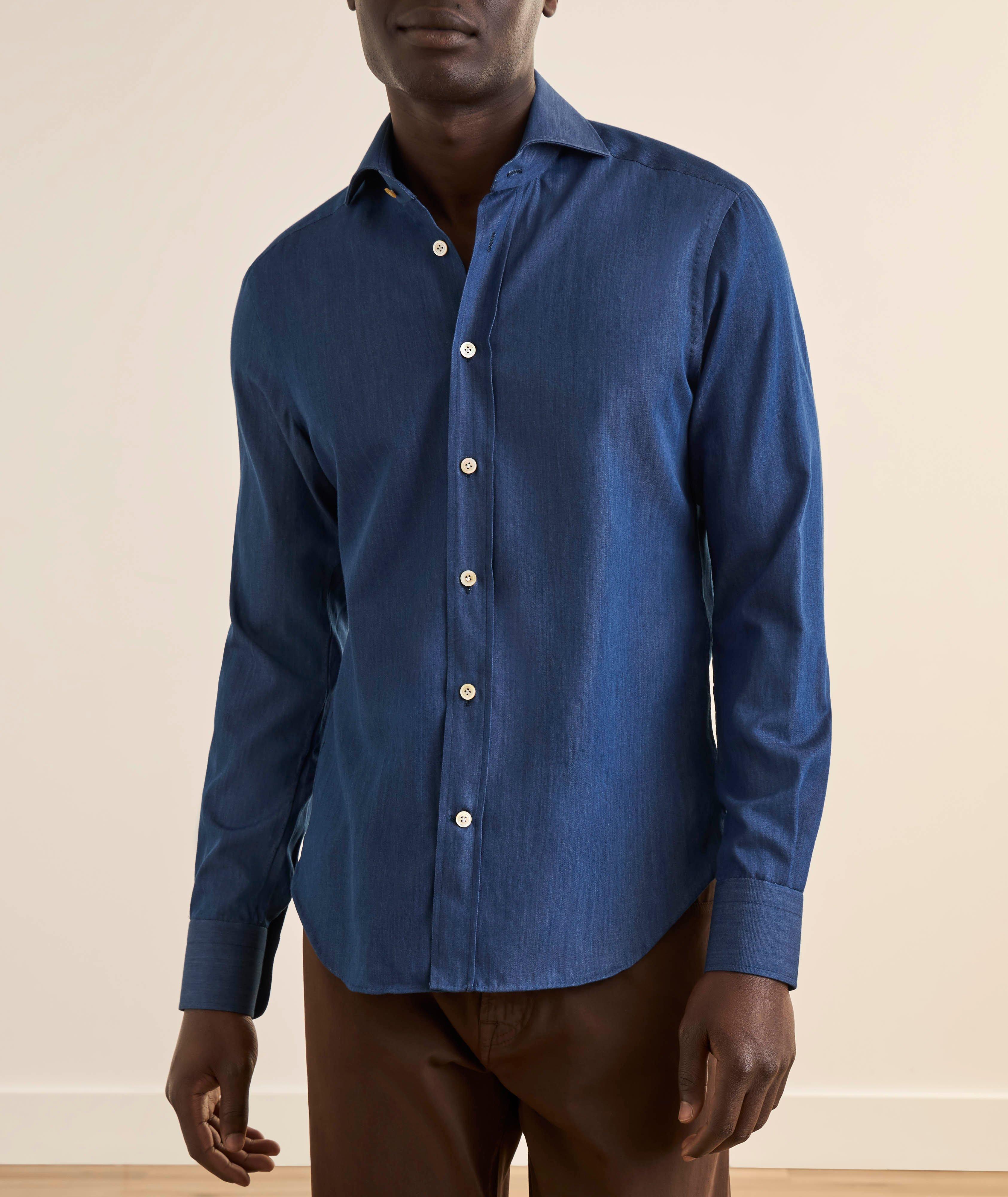 Solid Cotton Shirt image 1