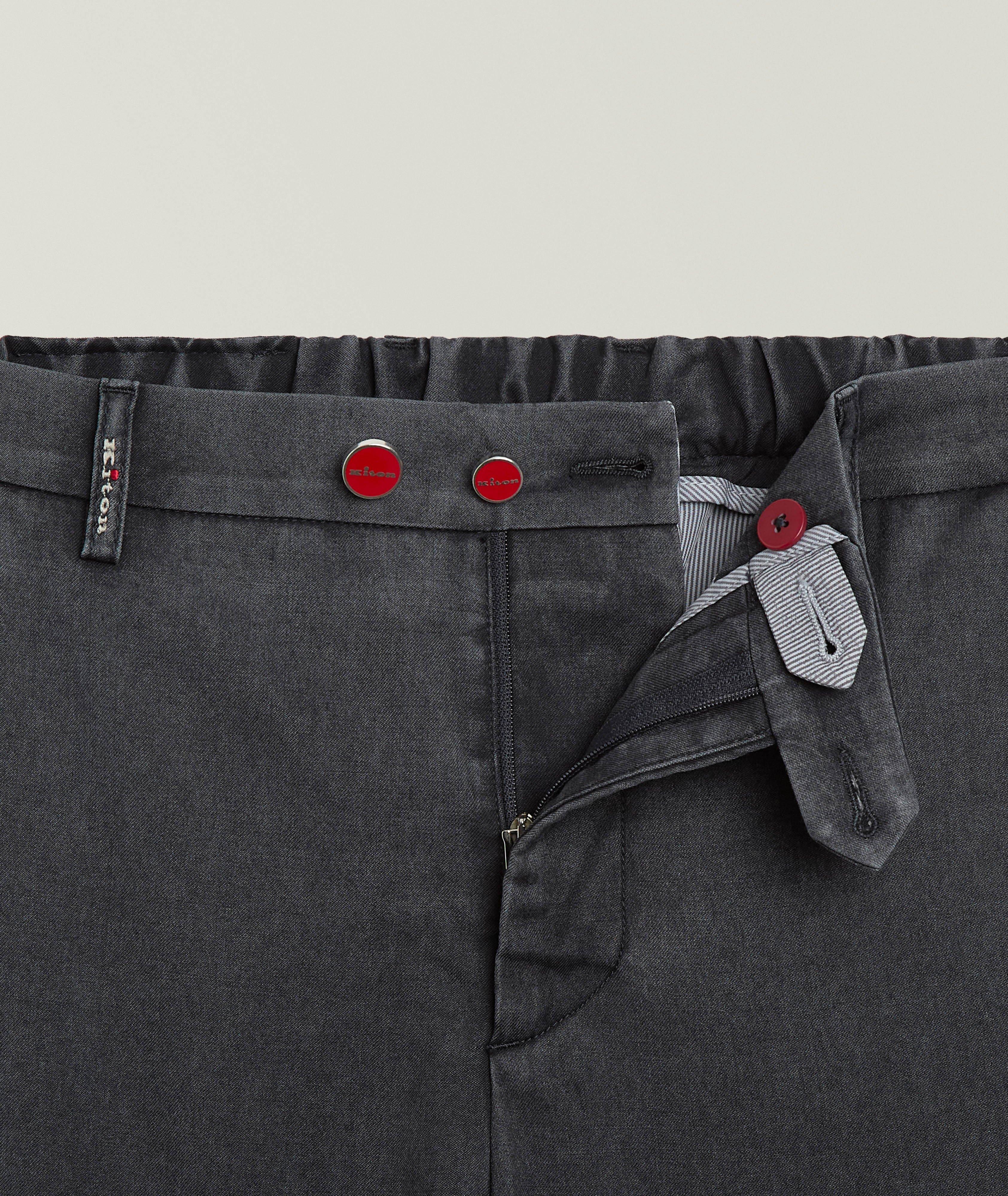 Virgin Wool Straight-Leg Pants  image 1