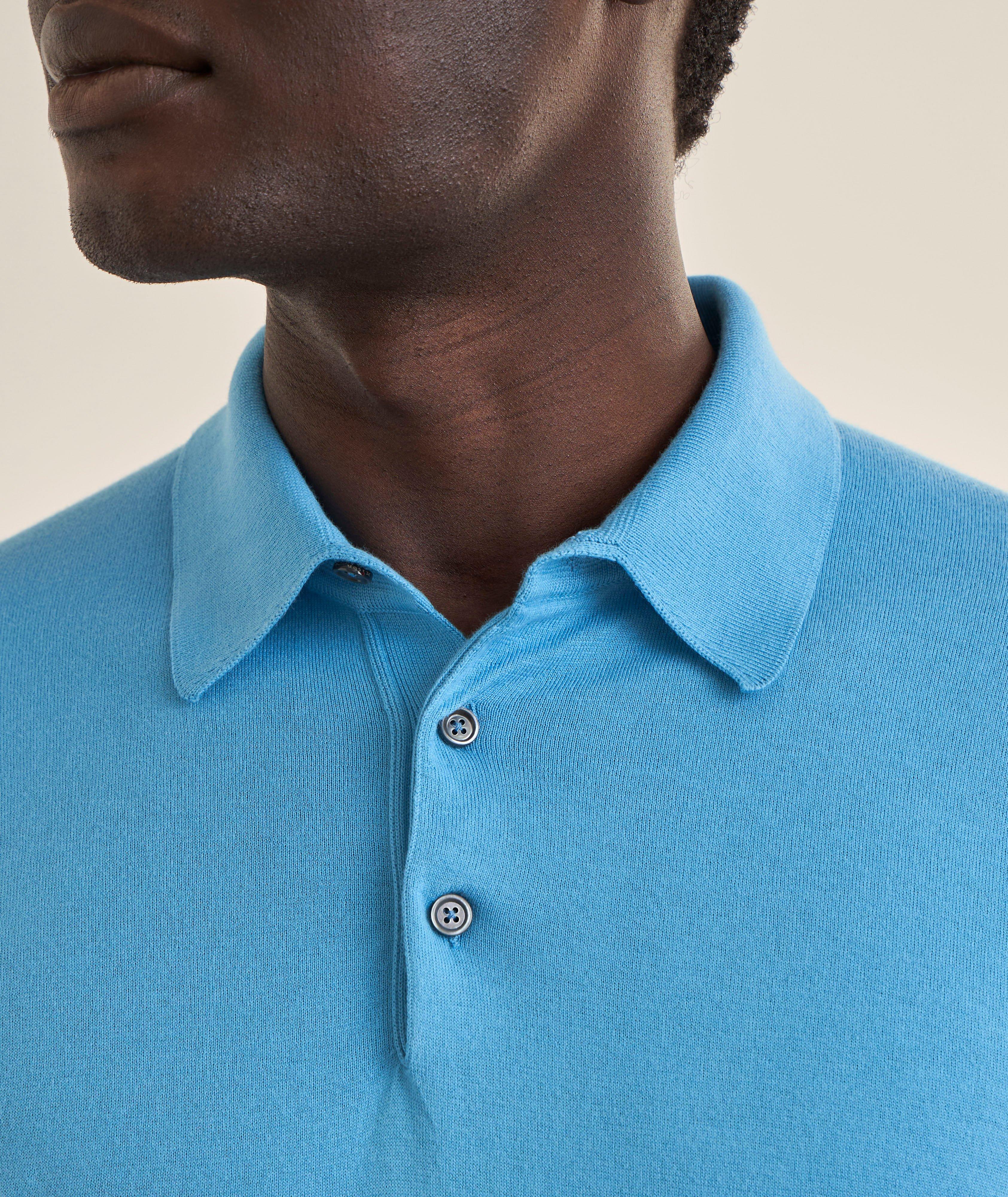 Cotton Jersey Knit Polo  image 3