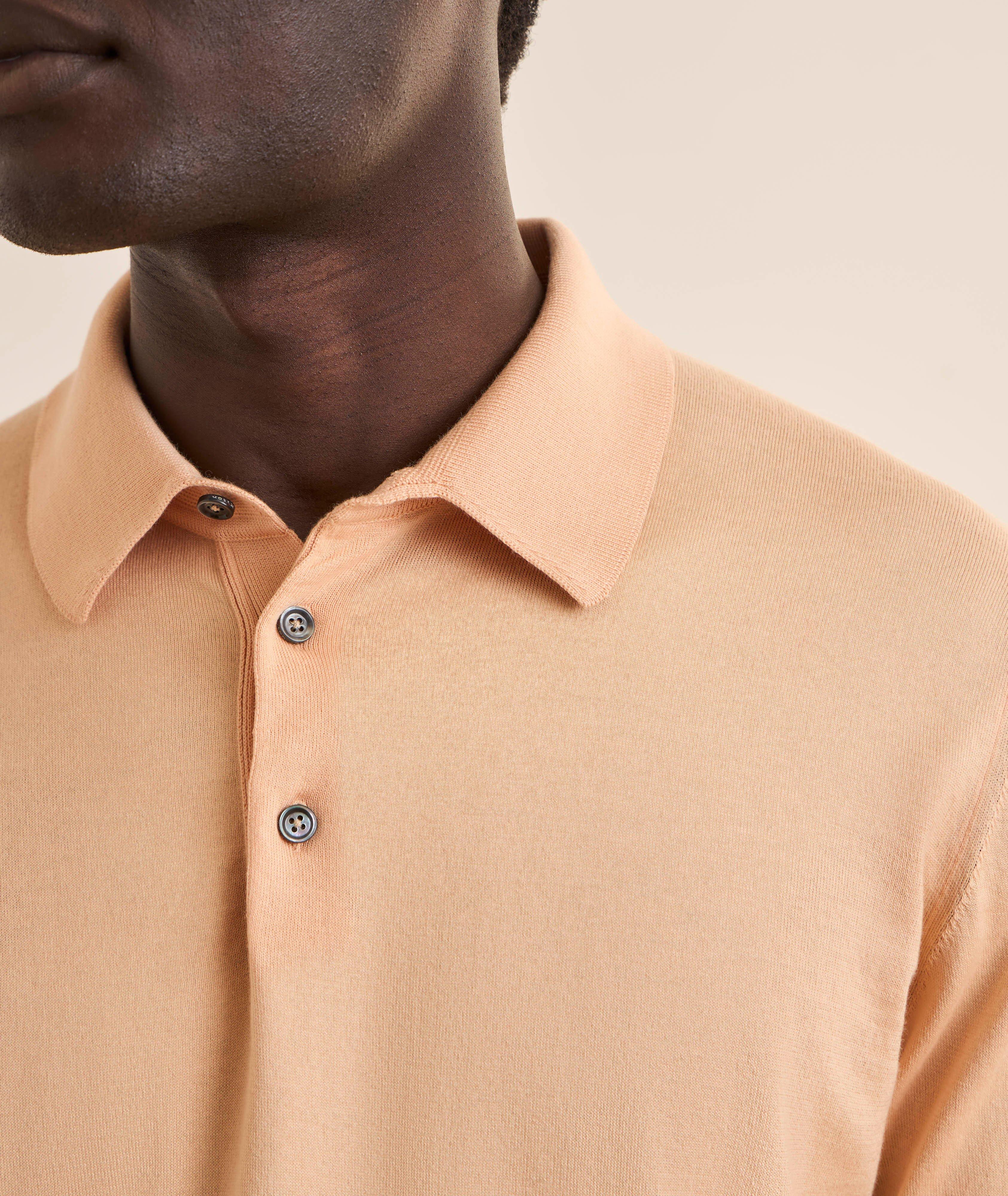 Cotton Jersey Knit Polo  image 3