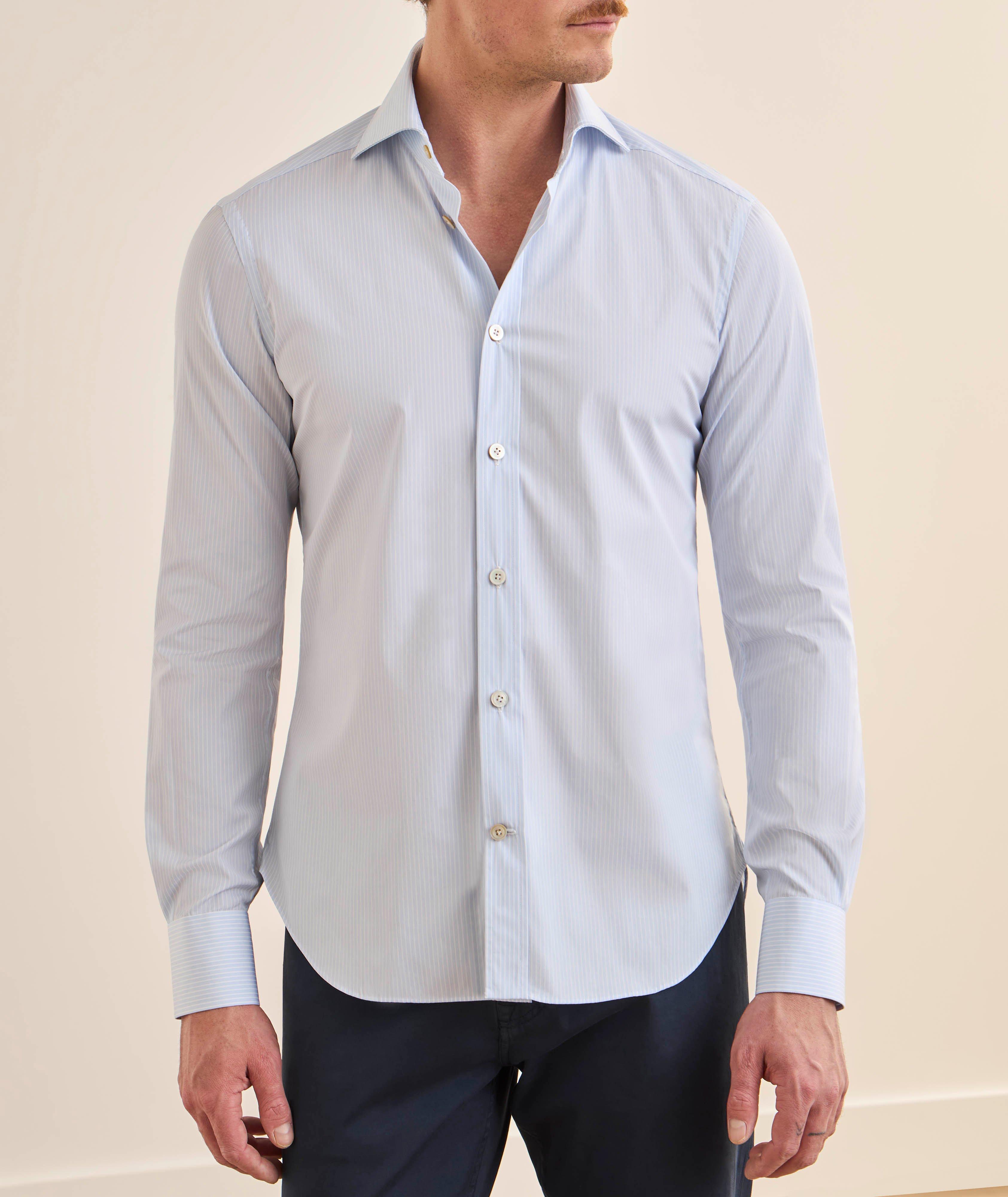 Chemise coton rayée image 1