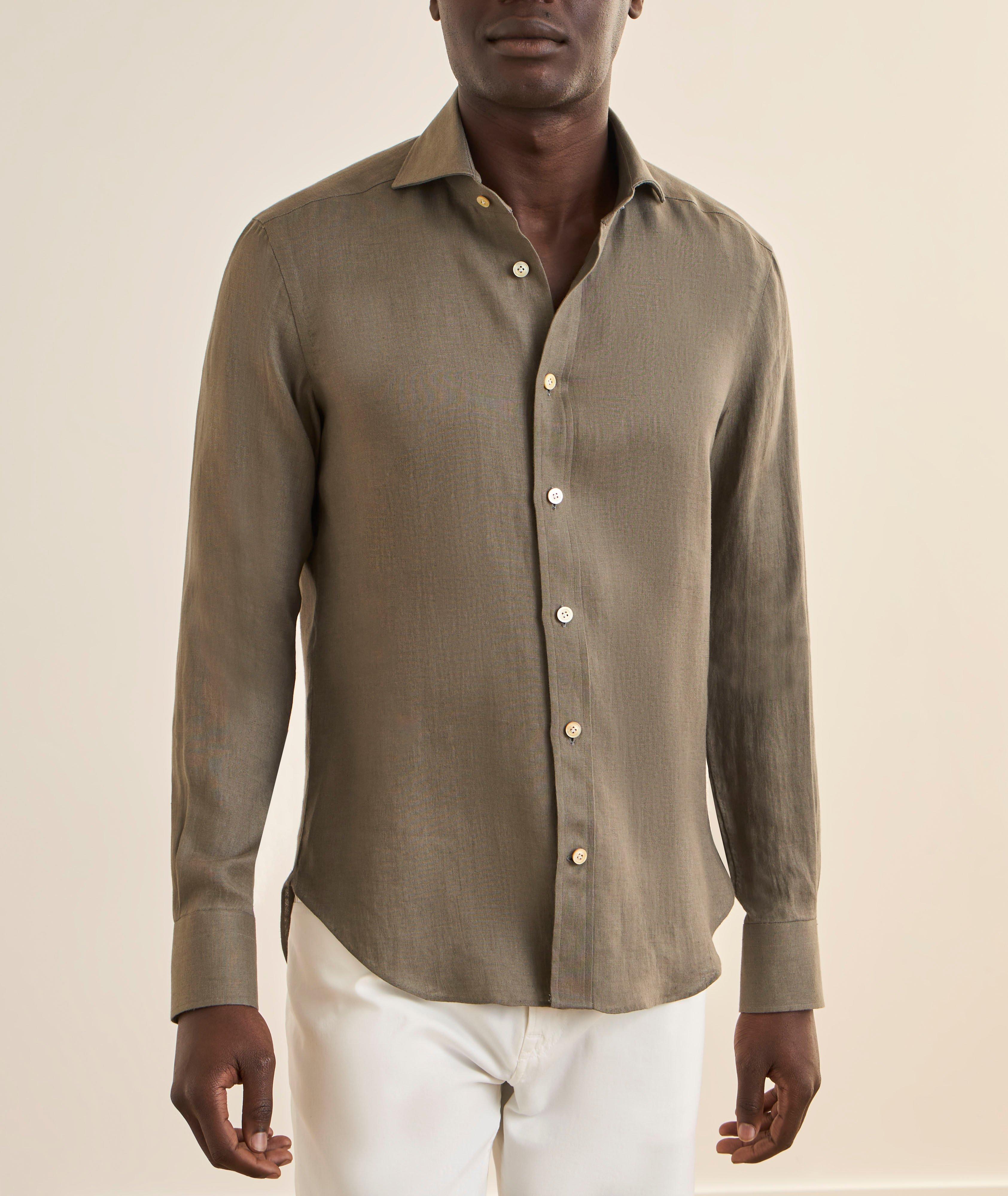 Solid Linen Shirt image 1