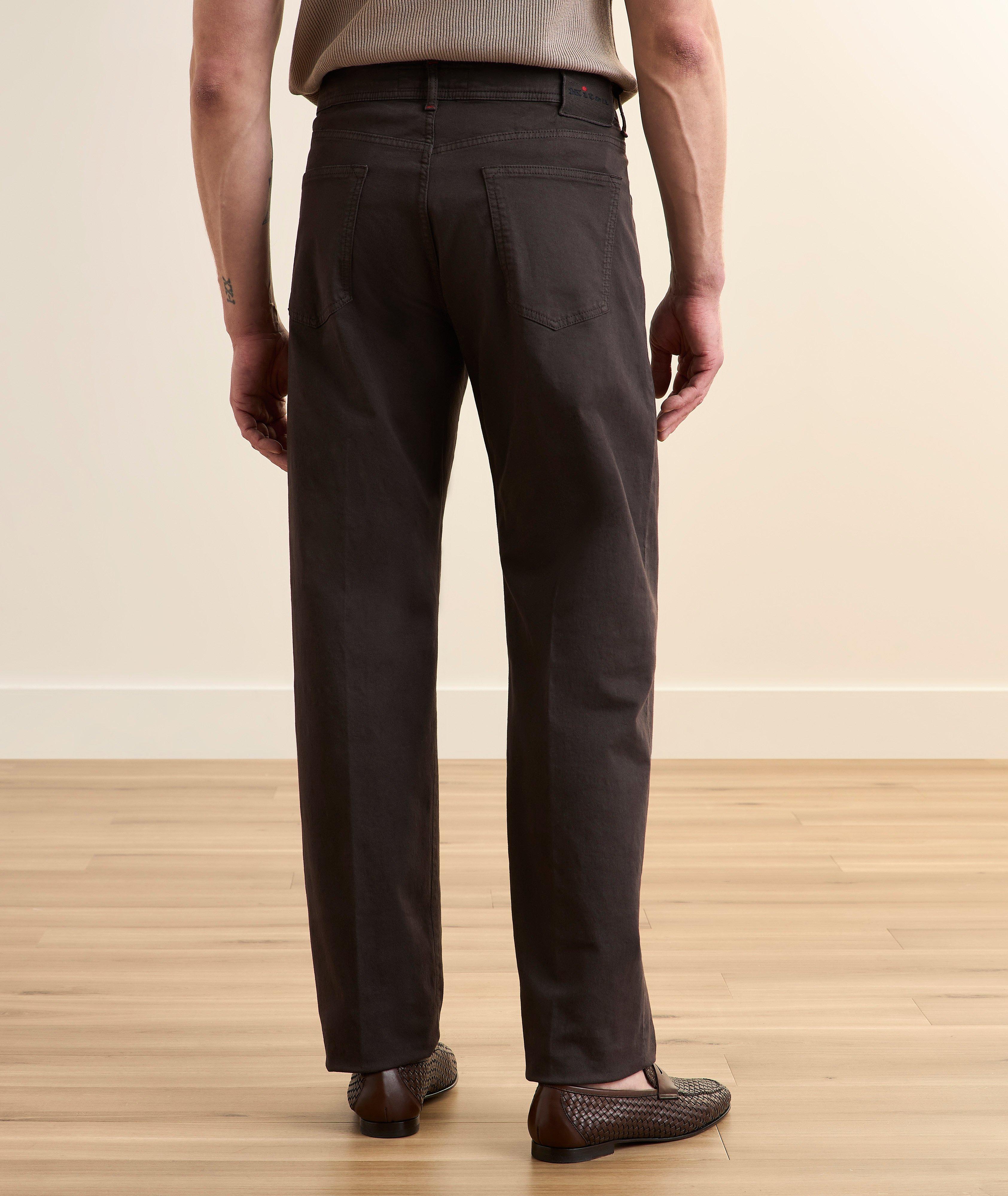 Five-Pocket Stretch-Cotton Pants image 2