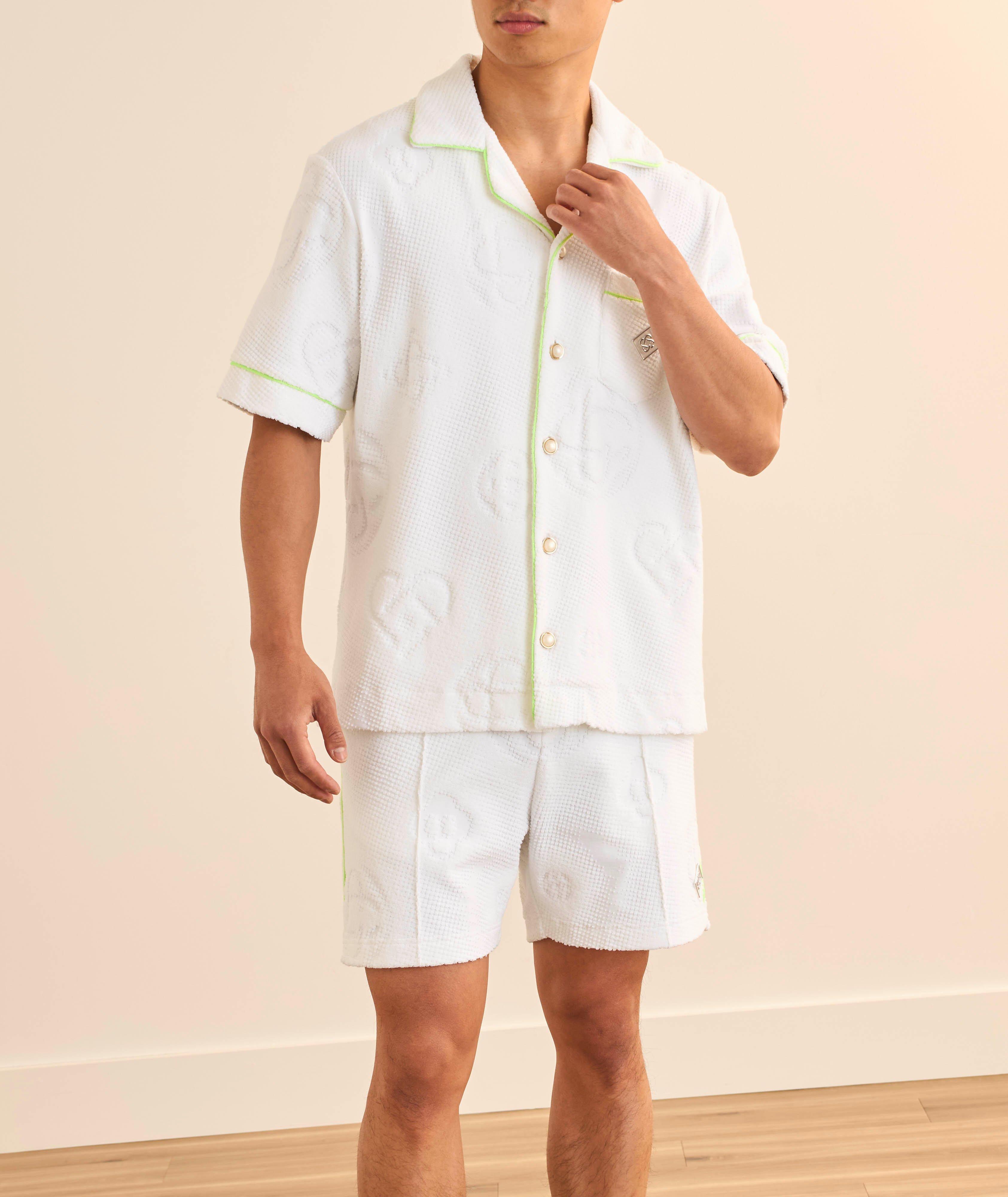 Towelling Monogram Short  image 5