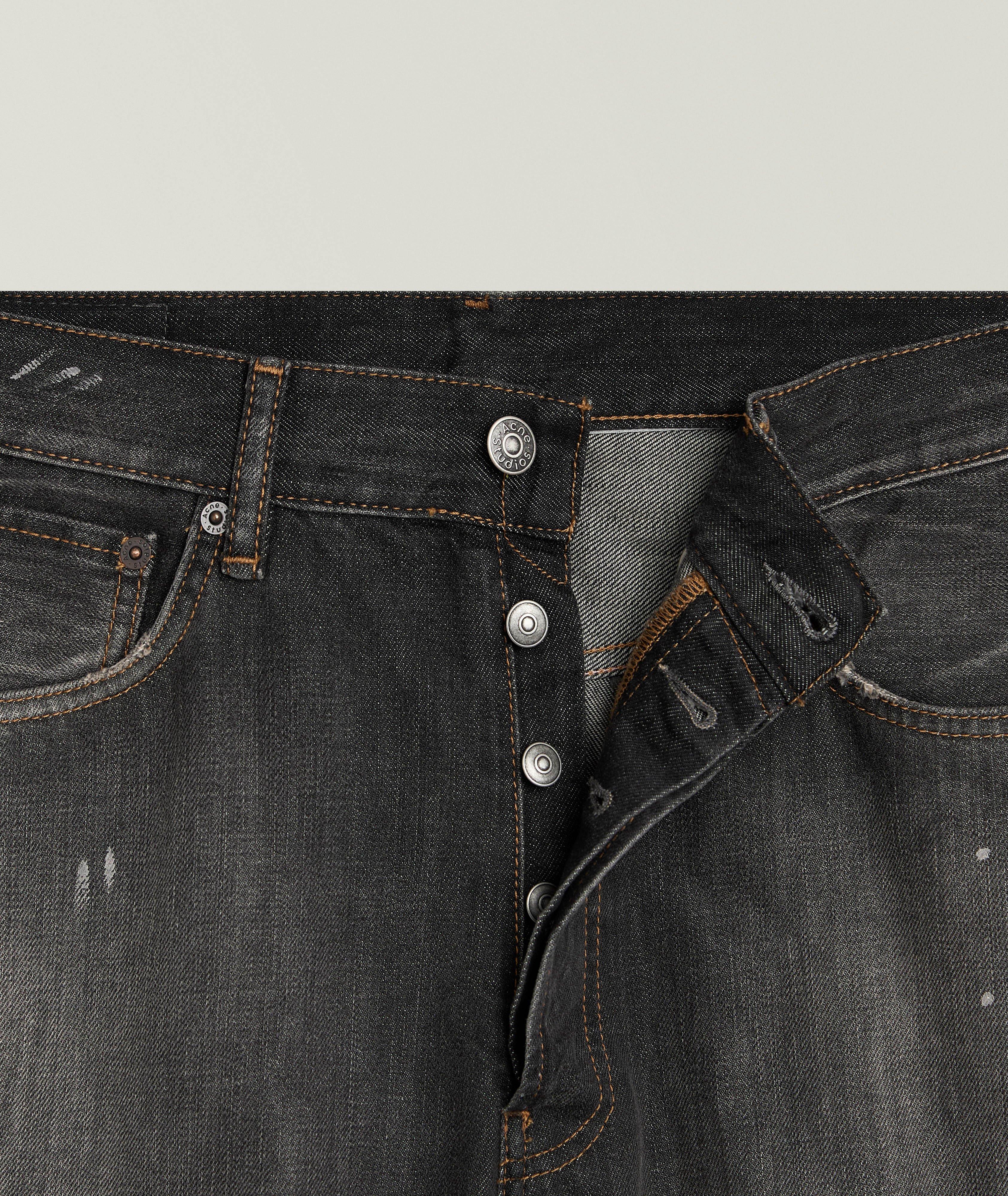 Shorts denim larges délavés image 1