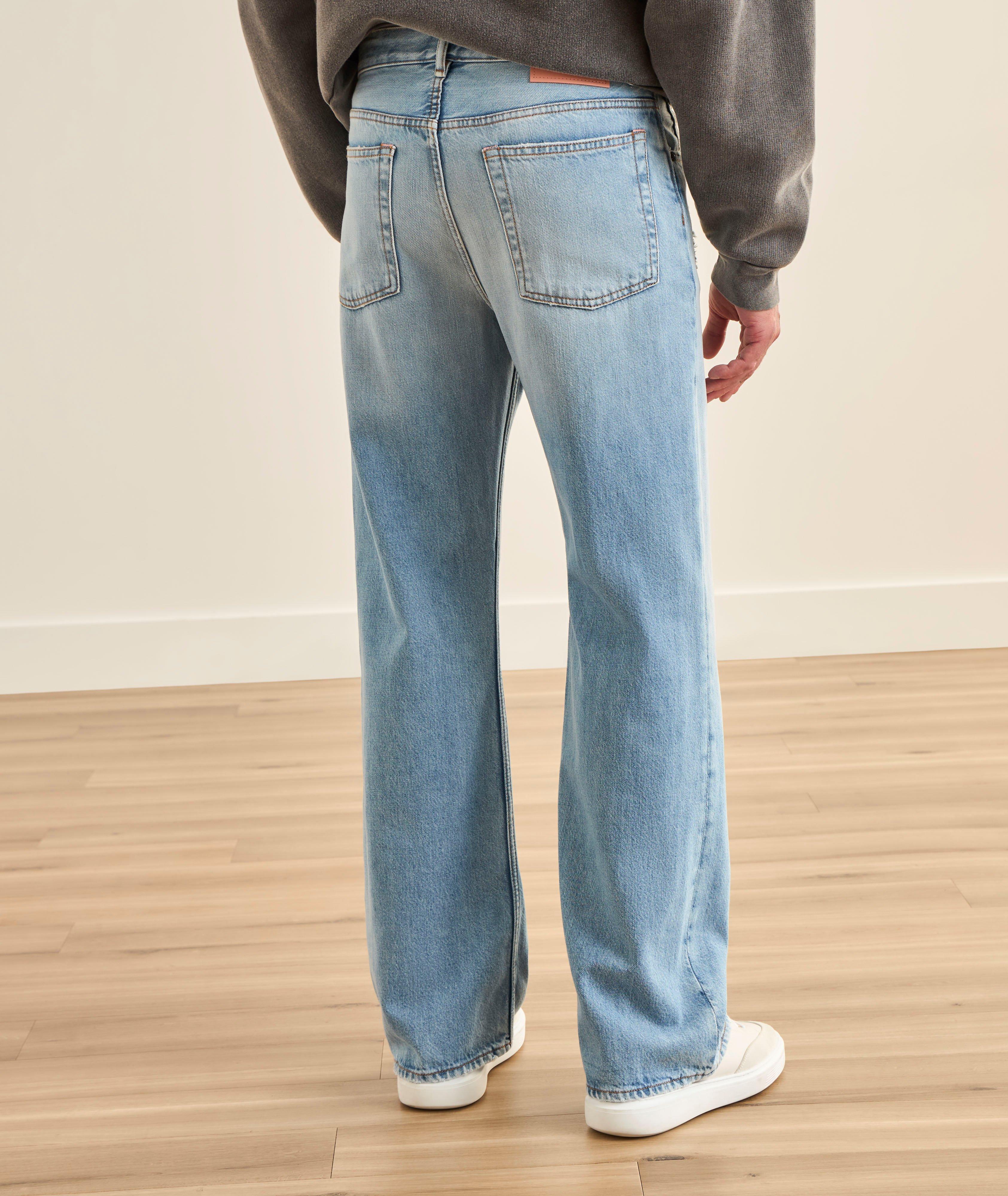 2021 Distressed Wide-Leg Jeans image 2