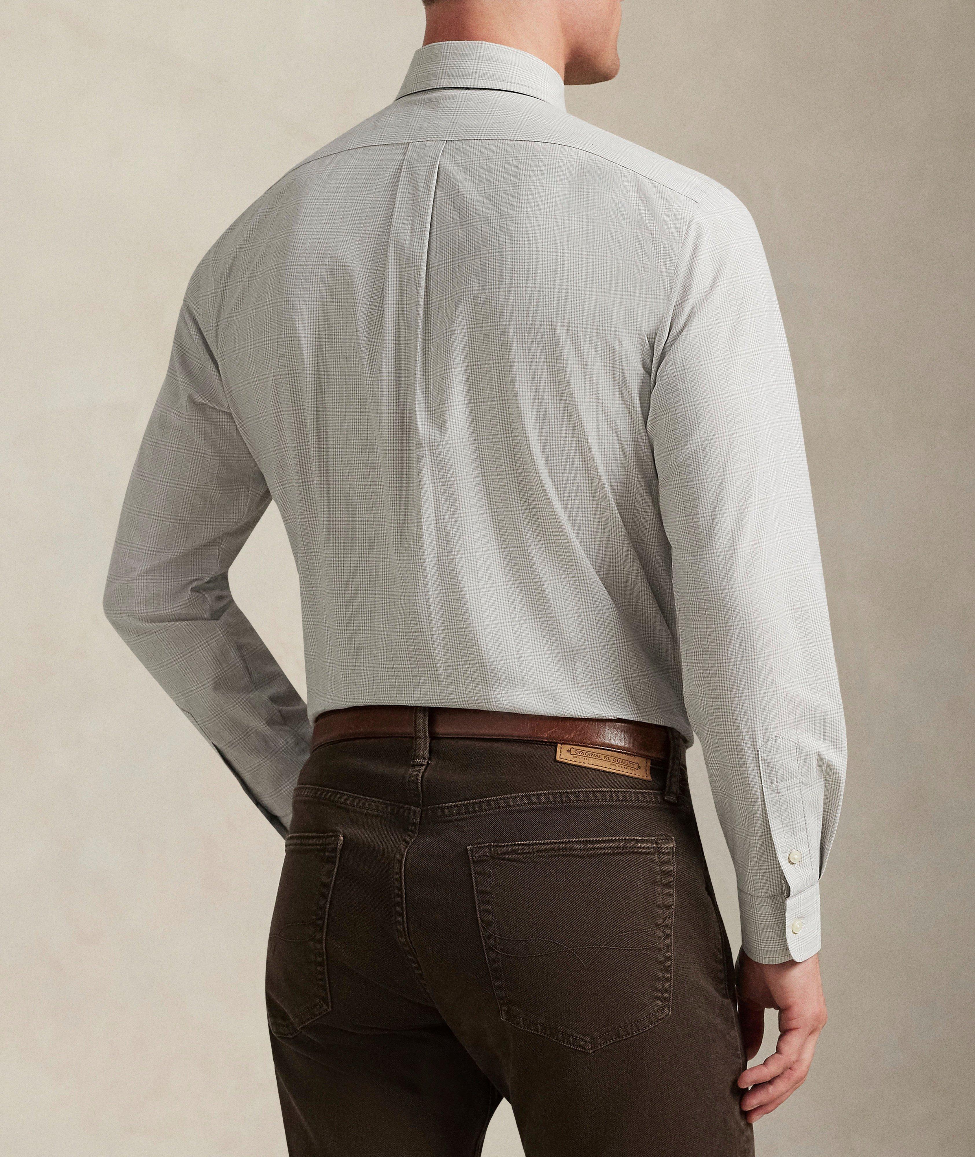 Chemise popeline à carreaux coupe classique image 2