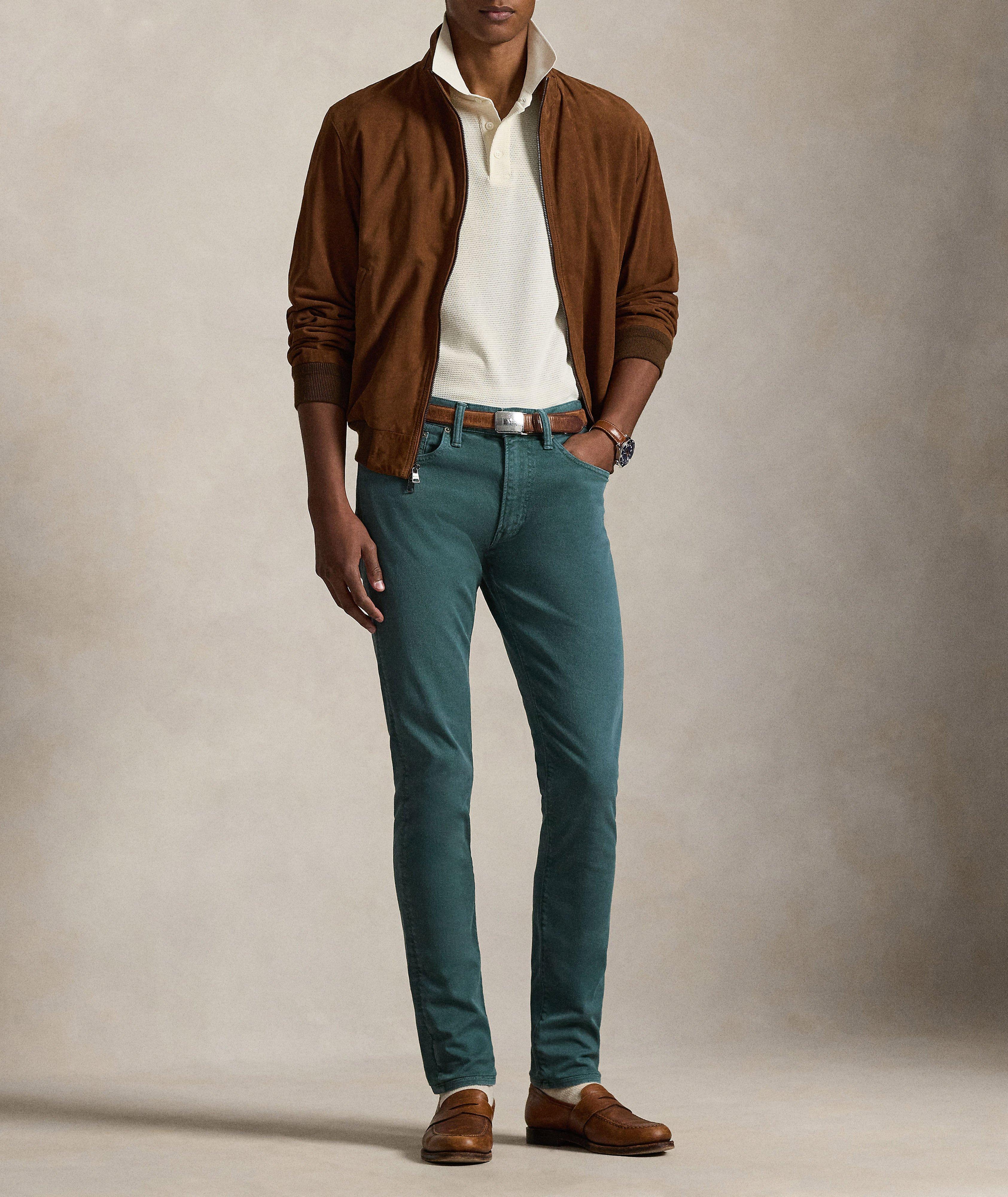 Polo maille pointelle coton mélangé image 4