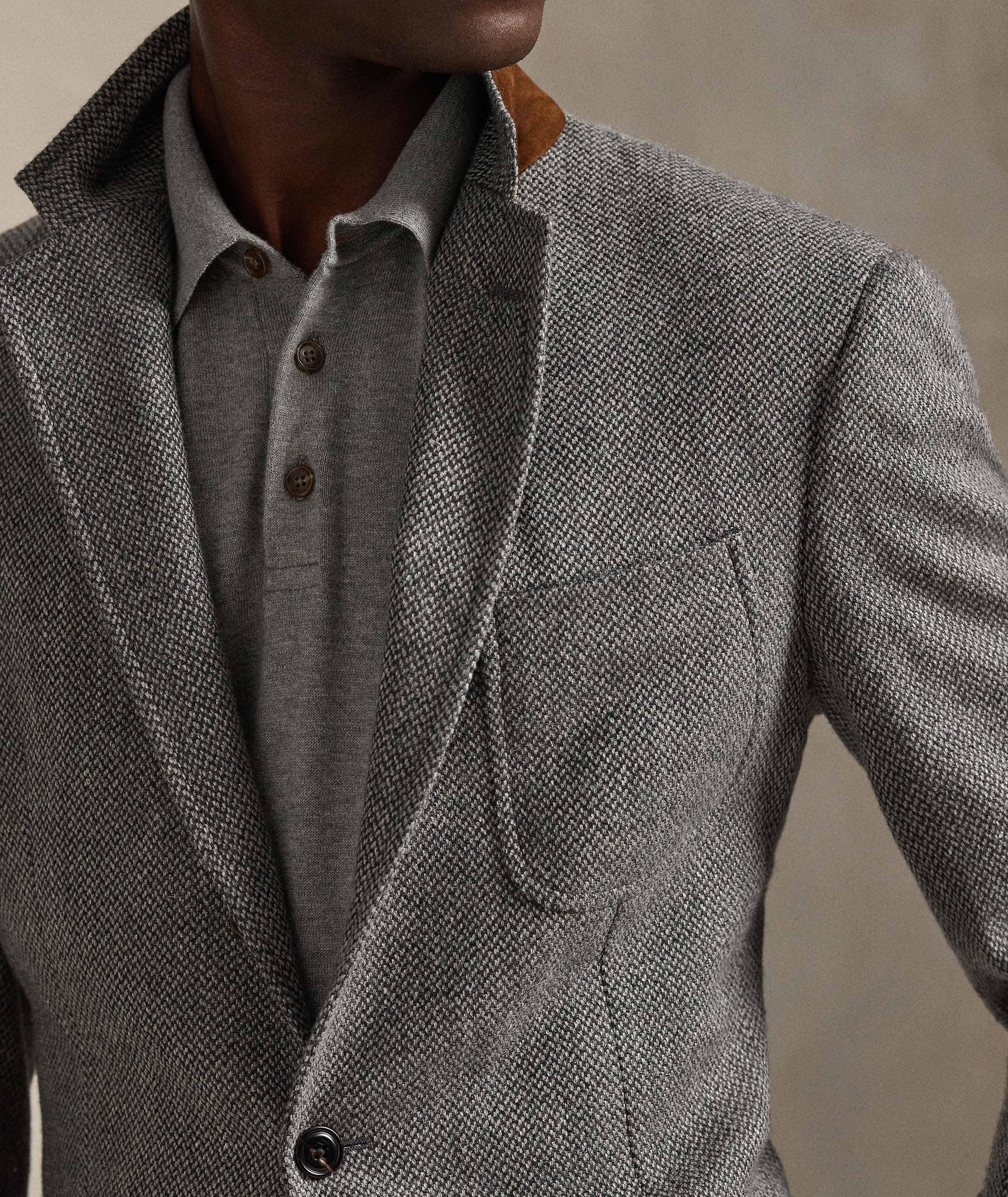 Wool-Blend Twill Sport Jacket  image 3