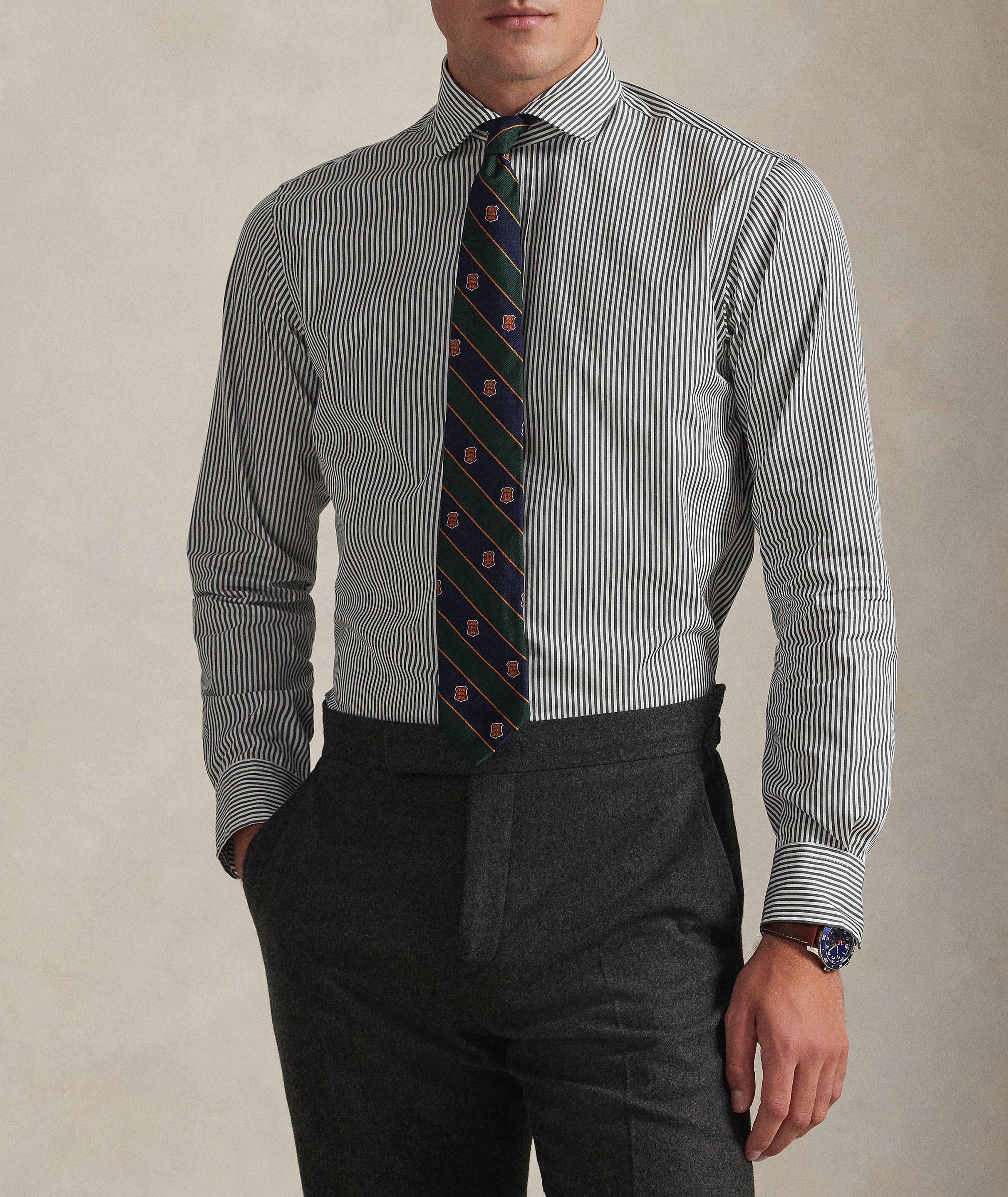 Striped Cotton Poplin Shirt image 1